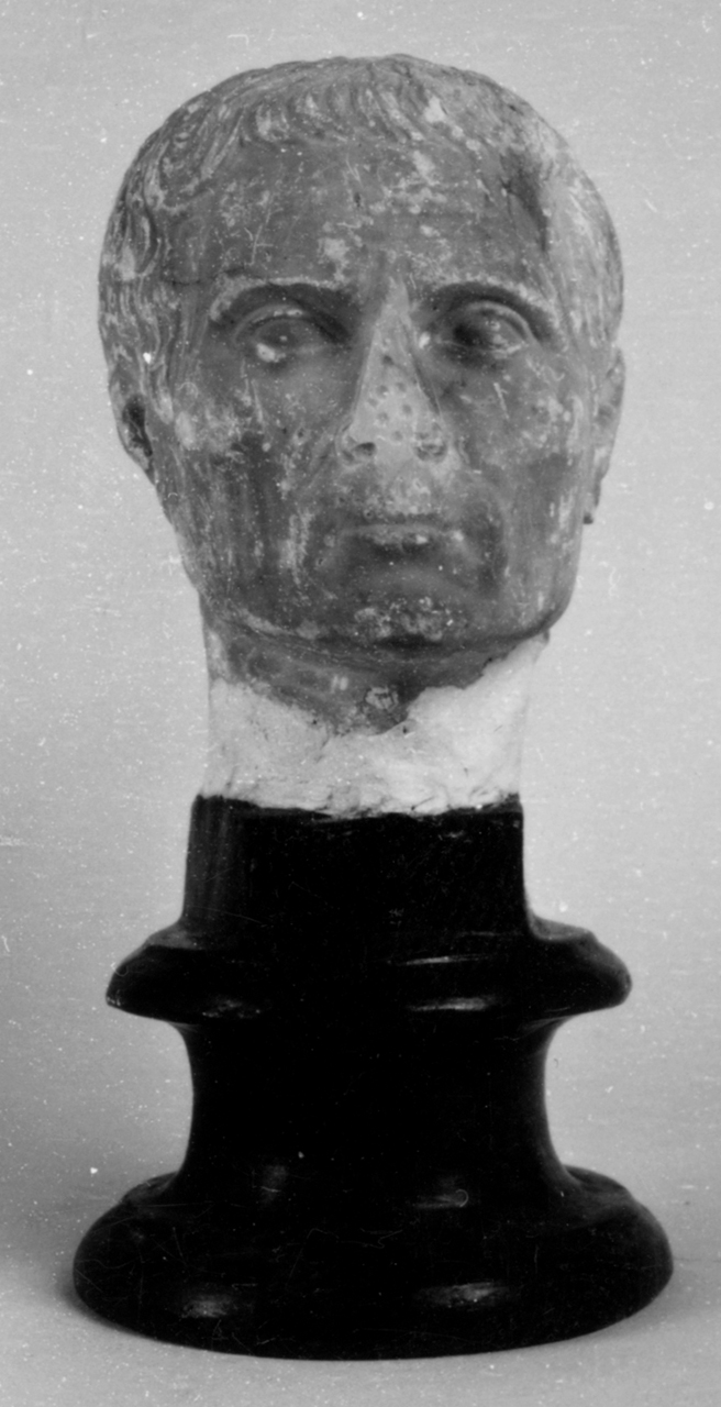 ritratto di ignoto (testa/ maschile) (seconda metà SECOLI/ I a.C)