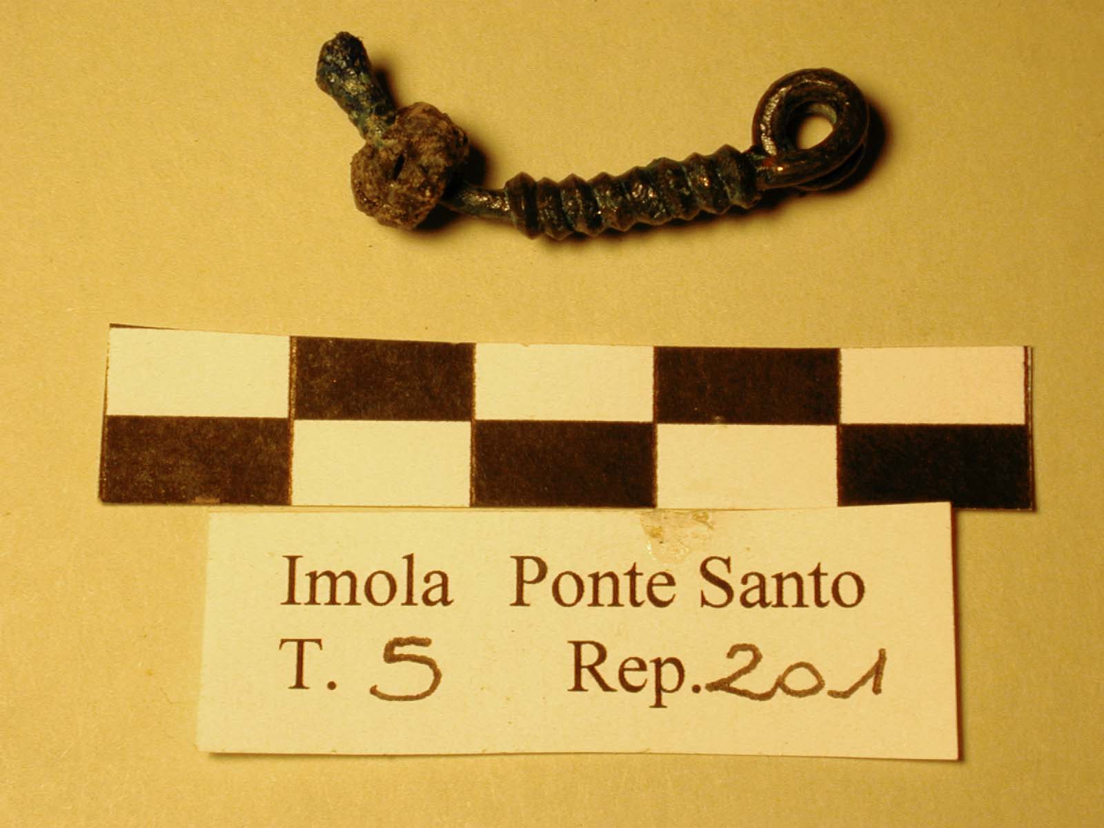 SINGOLO OGGETTO/ fibula, PERIODIZZAZIONI/ PROTOSTORIA/ Eta' del Ferro/ Prima eta' del Ferro