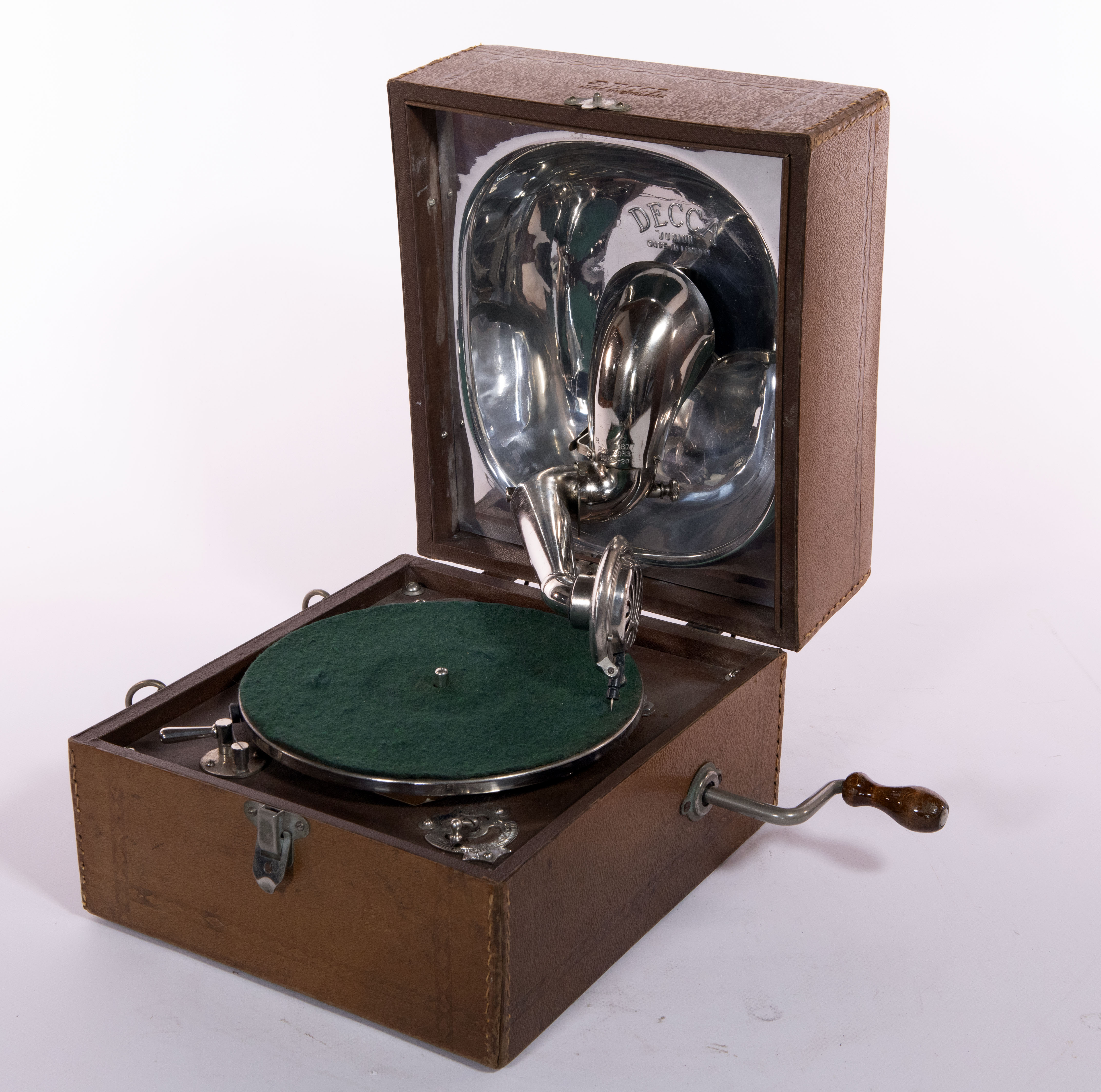 grammofono, portatile di Barnett Samuel & Sons. Ltd (prima metà XX)