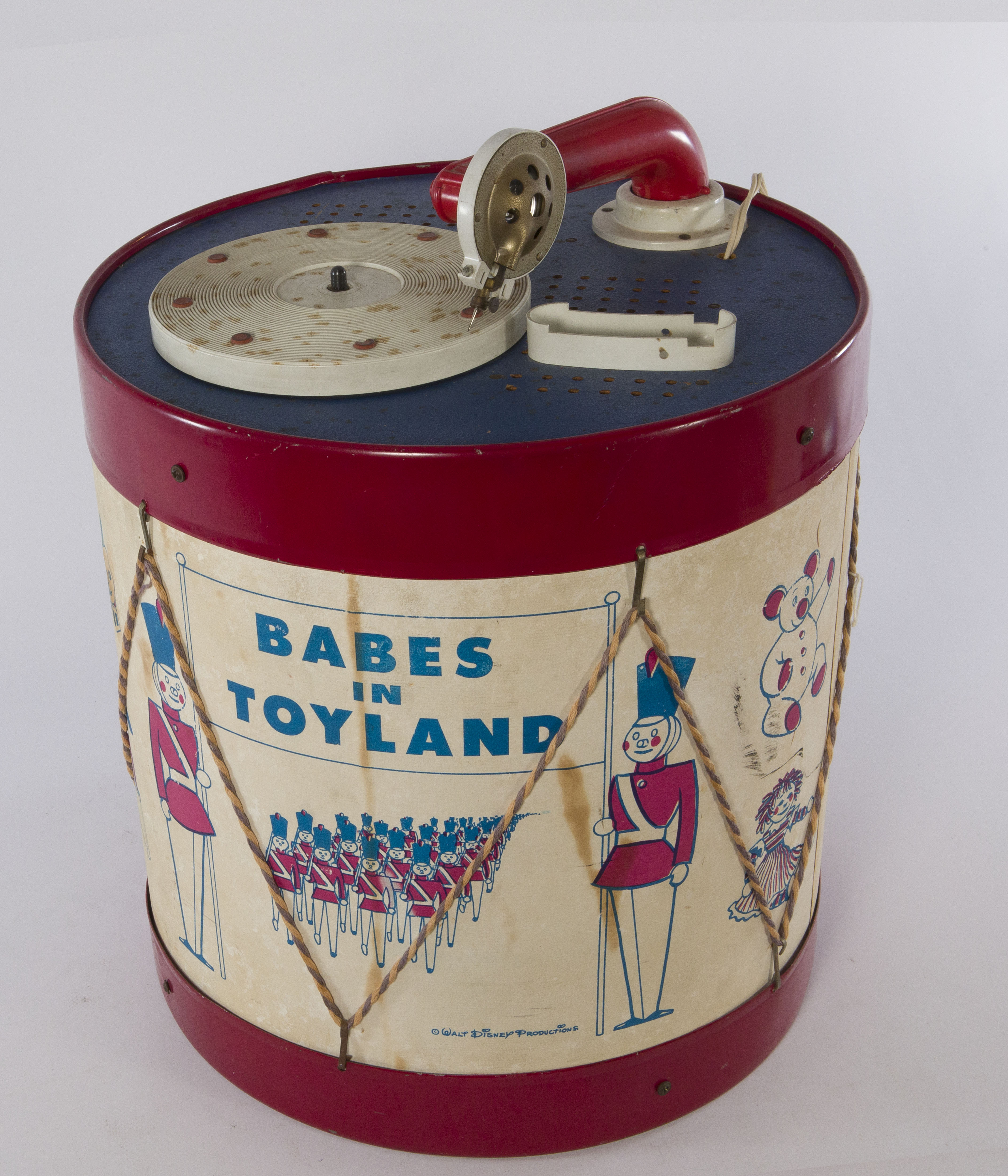 grammofono, giocattolo di Walt Disney Productions (terzo quarto XX)