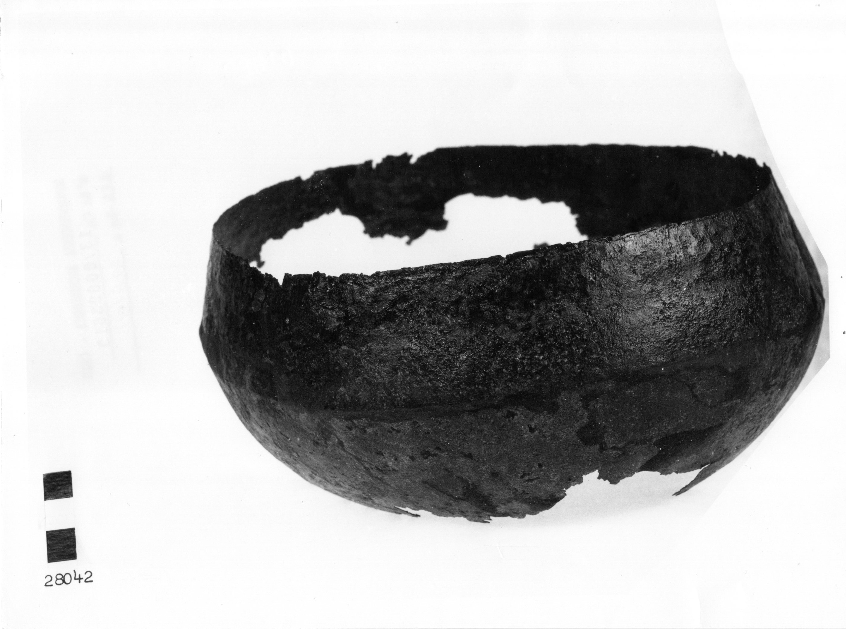 lebete - Cultura medio-adriatica, fase Piceno IV (SECOLI/ VI a.C)