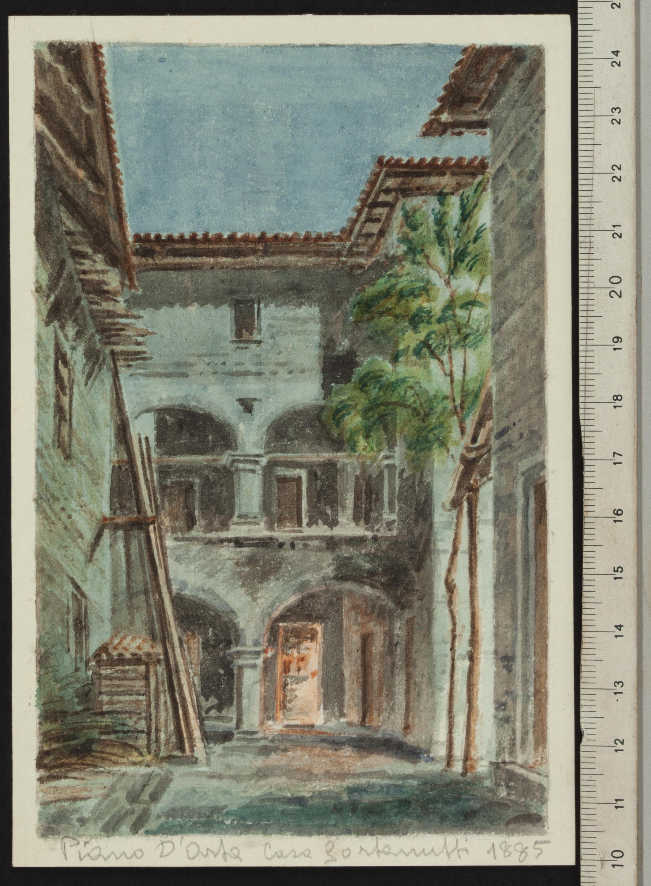 disegno di Pontini, Antonio (fine XIX-inizio XX sec)