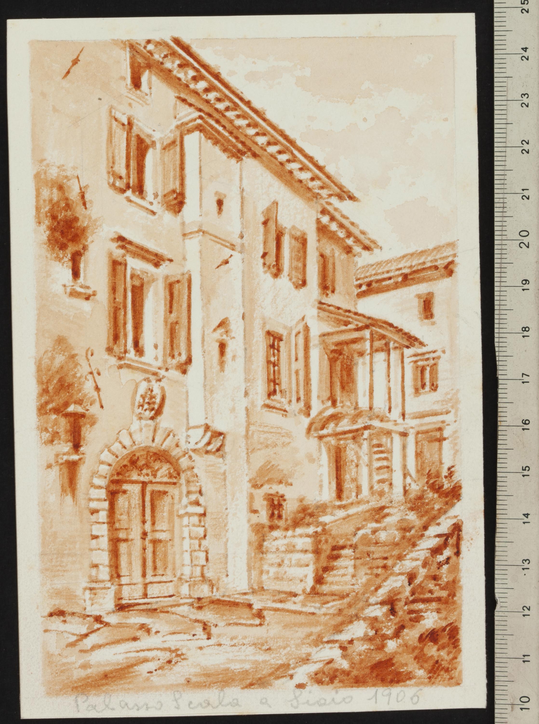 disegno di Pontini, Antonio (fine XIX-inizio XX sec)