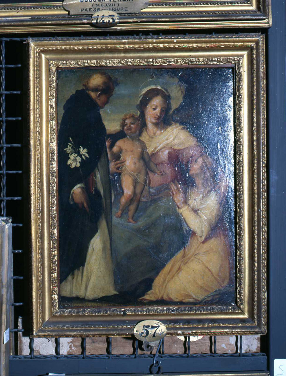 cornice - produzione toscana (seconda metà sec. XVIII)