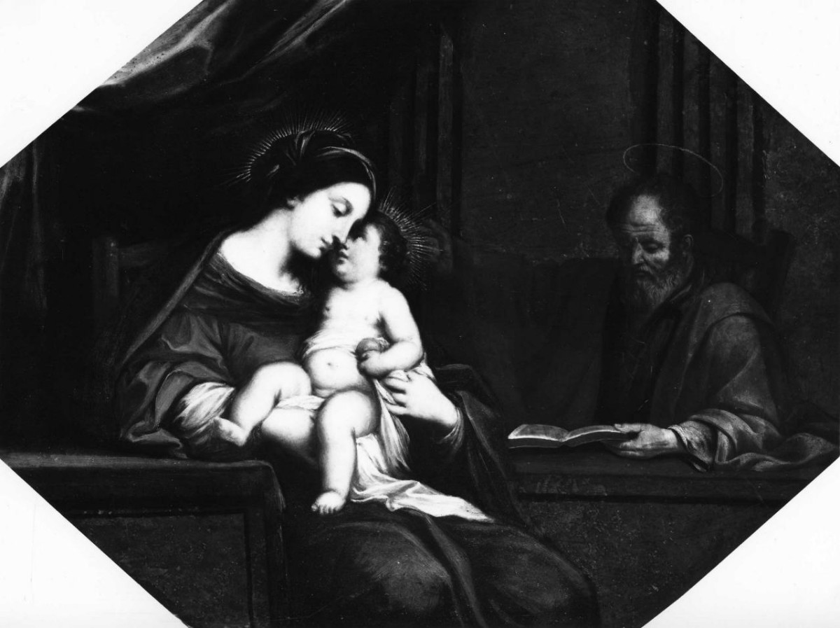 Sacra Famiglia (dipinto) di Stella Jacques (secc. XVII/ XVIII)