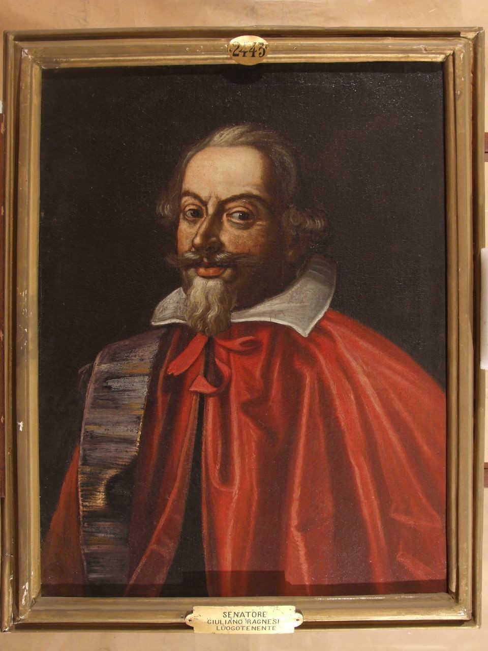 ritratto di Giuliano Ragnesi (dipinto) - ambito fiorentino (sec. XVII)