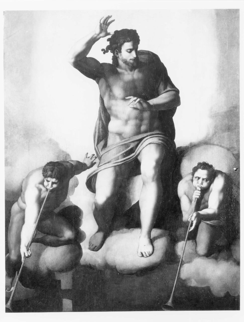 Cristo giudice (dipinto) di Allori Alessandro (sec. XVI)