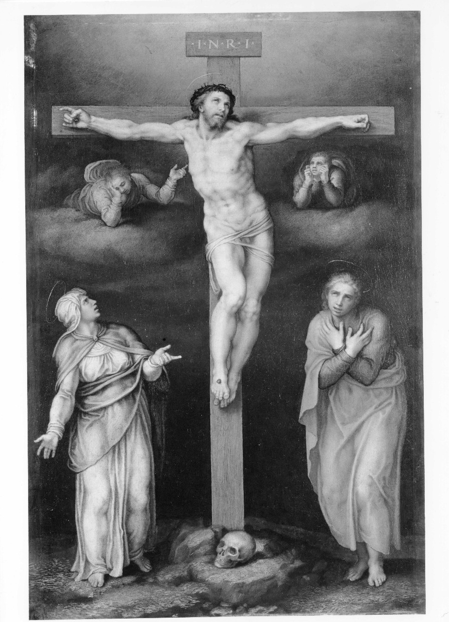 Crocifissione (dipinto) di Venusti Marcello (sec. XVI)