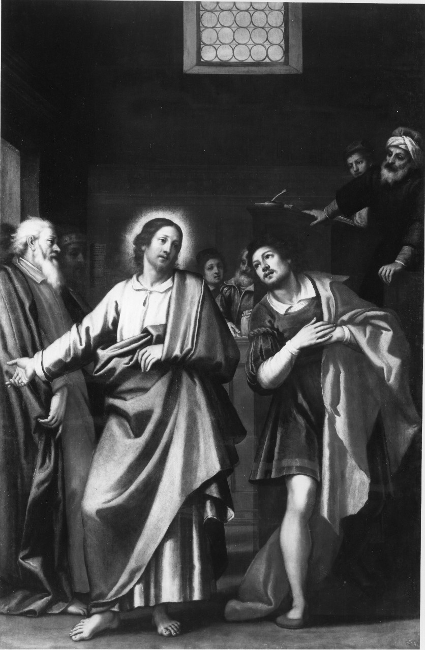 vocazione di San Matteo (dipinto) di Chimenti Jacopo detto Empoli (sec. XVII)