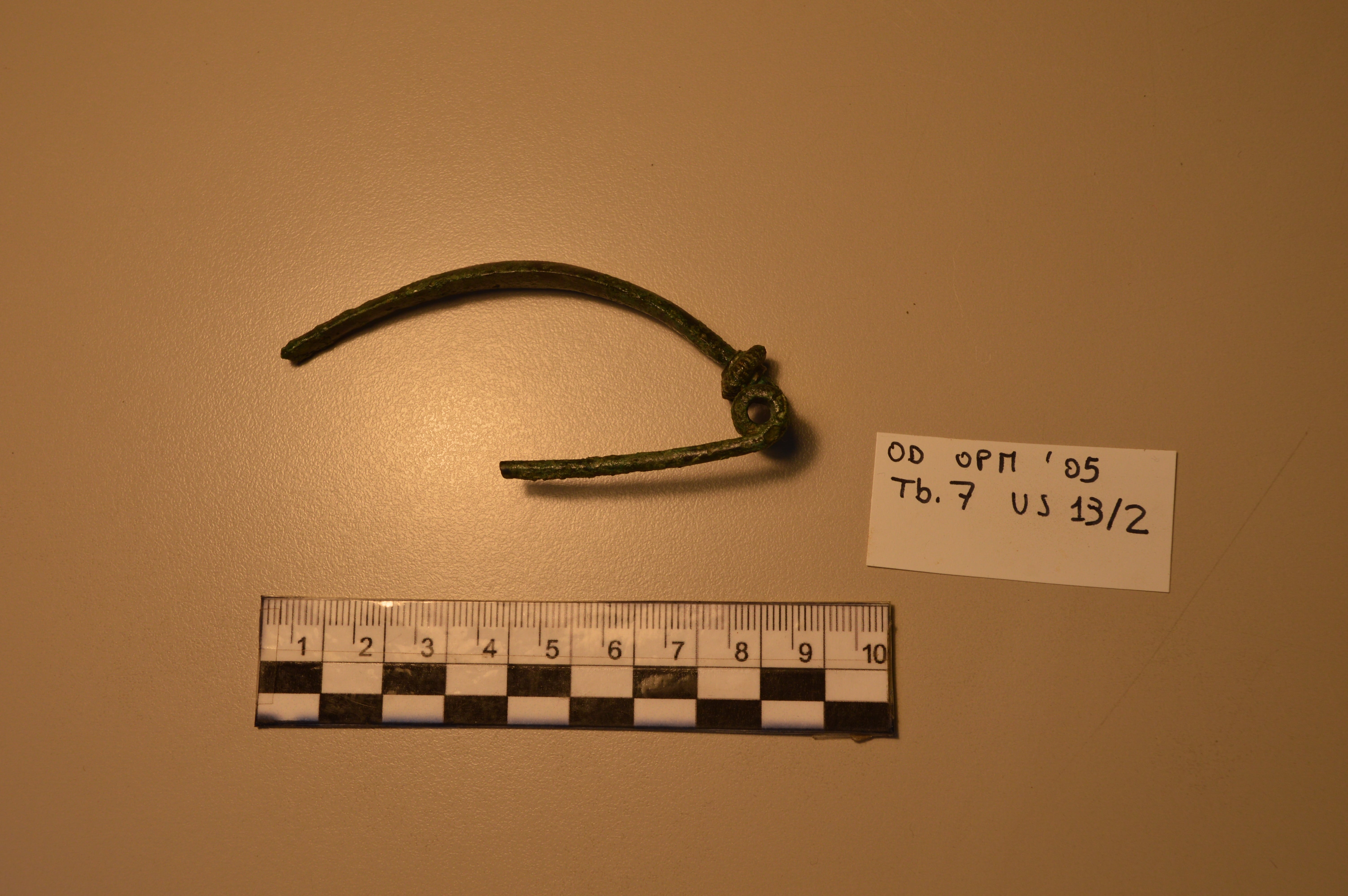 SINGOLO OGGETTO/ fibula, PERIODIZZAZIONI/ PROTOSTORIA/ Età del Ferro/ Seconda età del Ferro