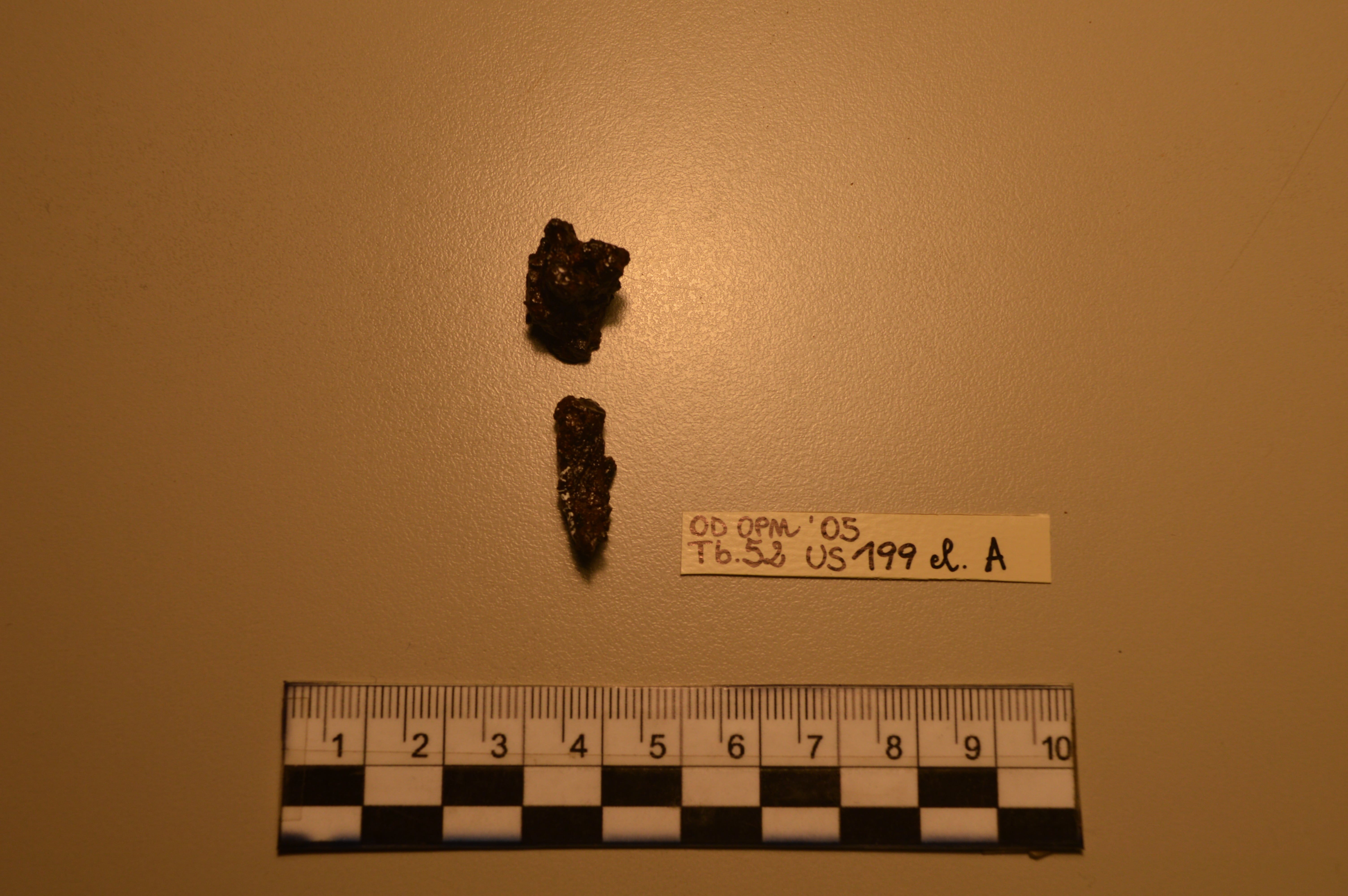 SINGOLO OGGETTO/ chiodo, PERIODIZZAZIONI/ PROTOSTORIA/ Età del Ferro/ Seconda età del Ferro