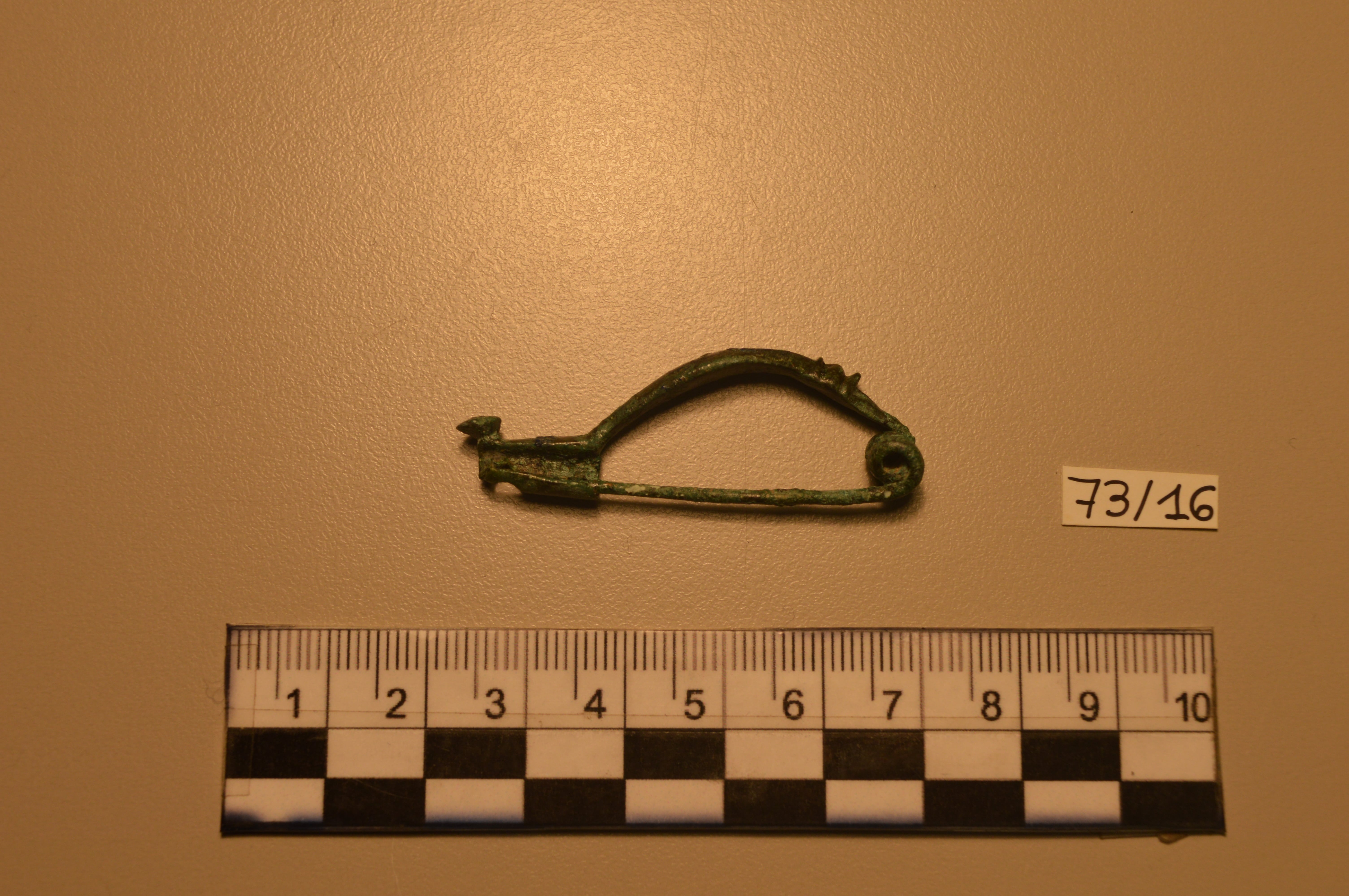 SINGOLO OGGETTO/ fibula, PERIODIZZAZIONI/ PROTOSTORIA/ Età del Ferro/ Seconda età del Ferro