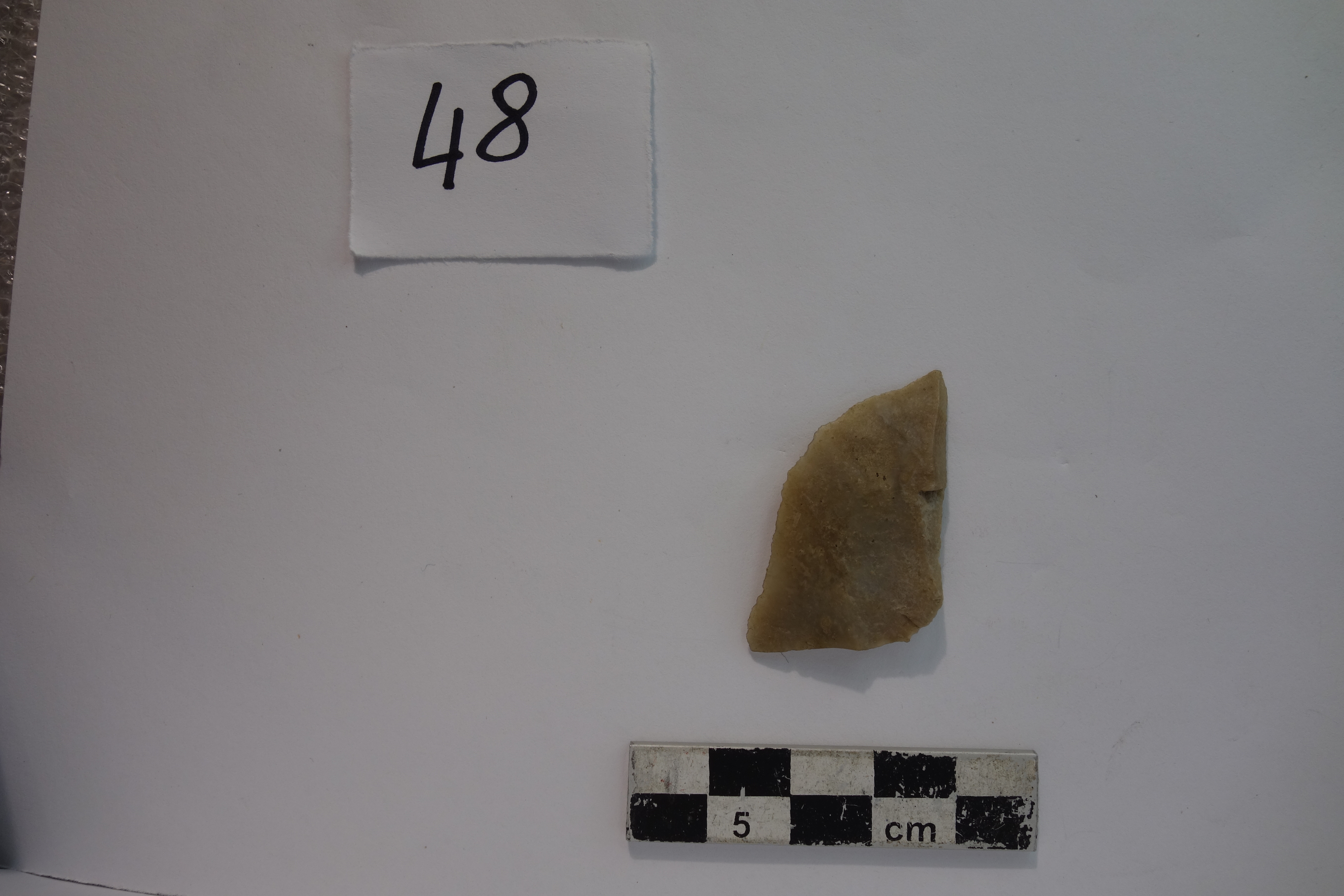 SINGOLO OGGETTO/ scheggia, PERIODIZZAZIONI/ PREISTORIA/ Predinastico