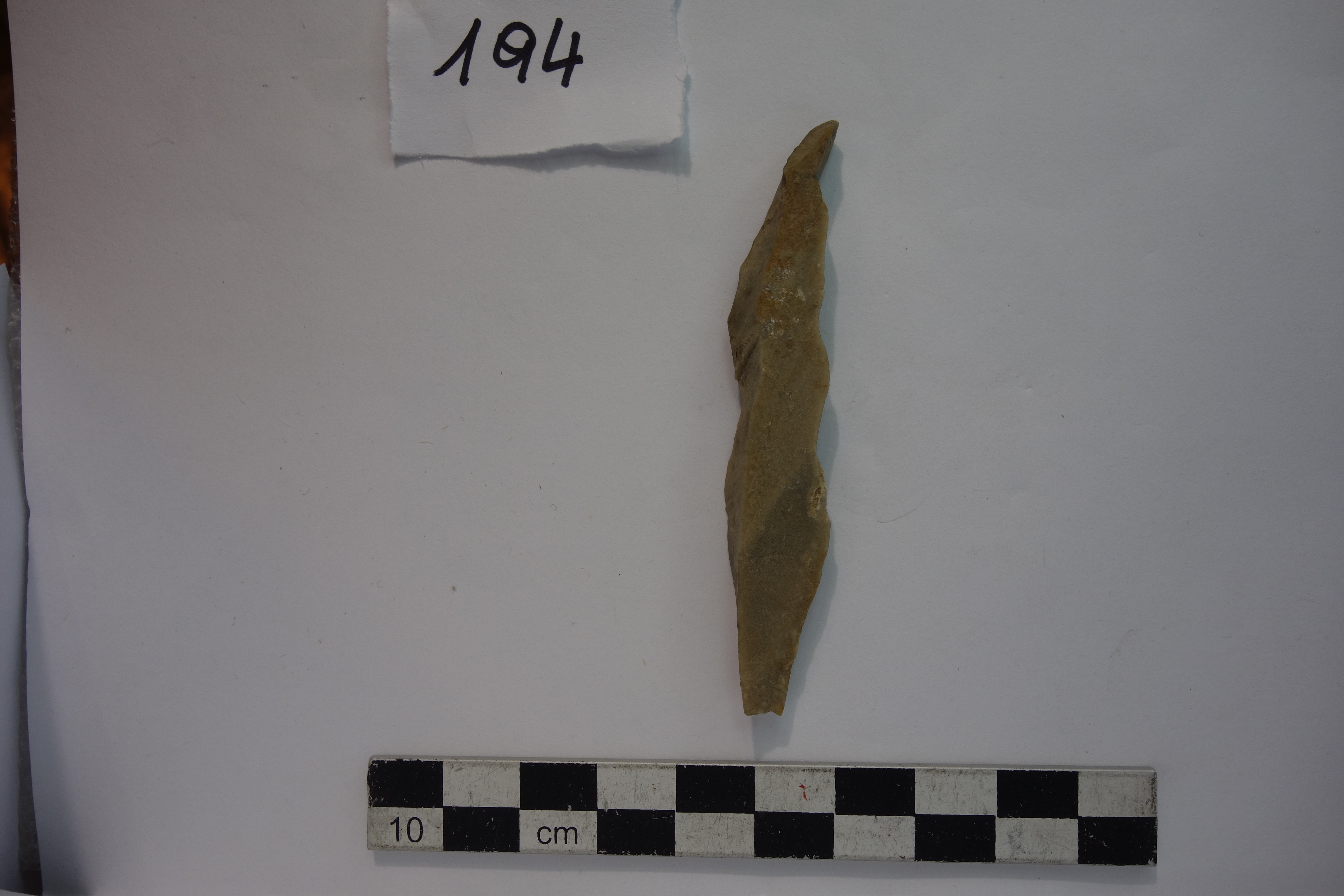 SINGOLO OGGETTO/ lama, PERIODIZZAZIONI/ PREISTORIA/ Predinastico