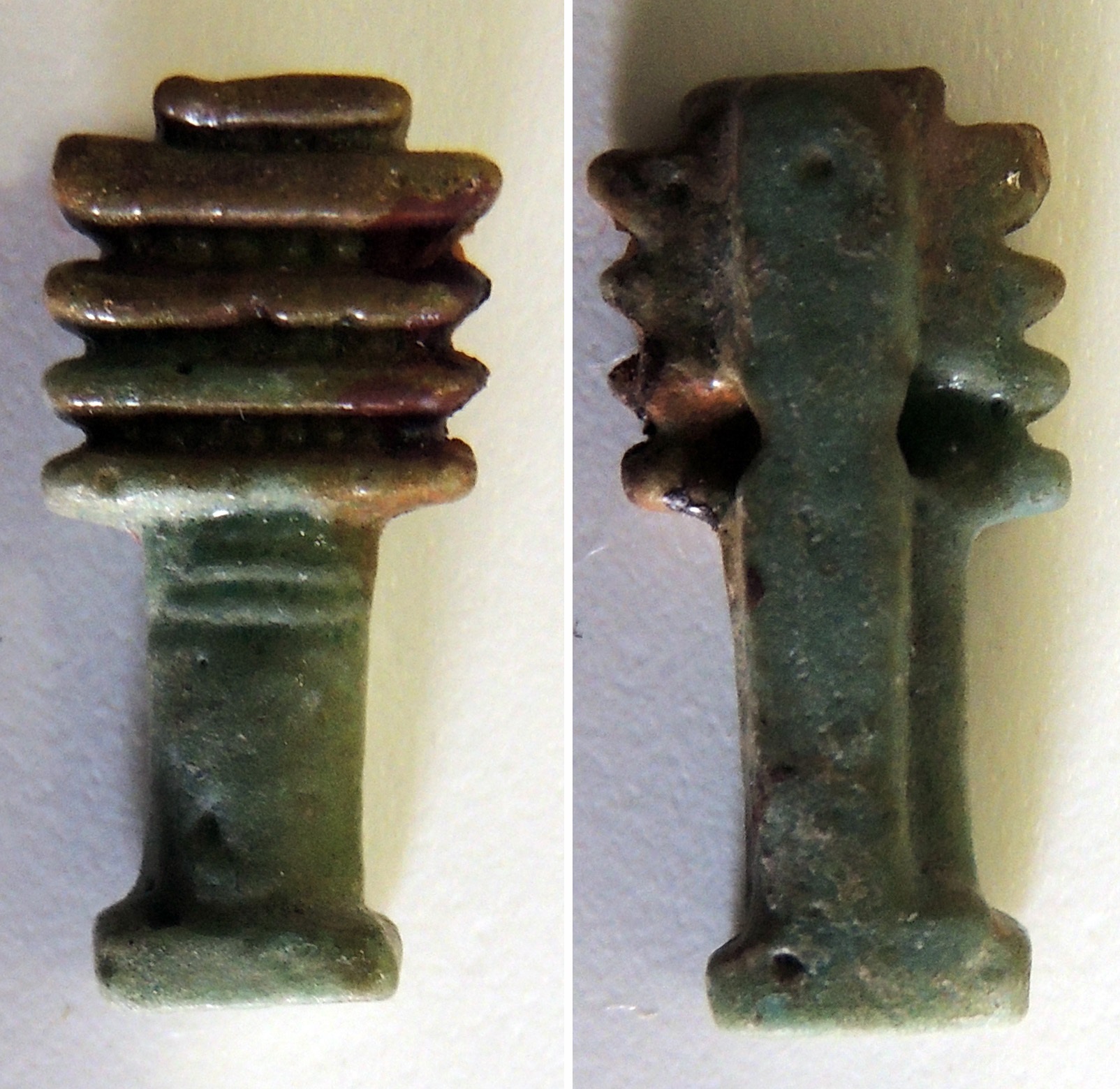 Pilastro djed (amuleto) (SECOLI/ VII a.C)
