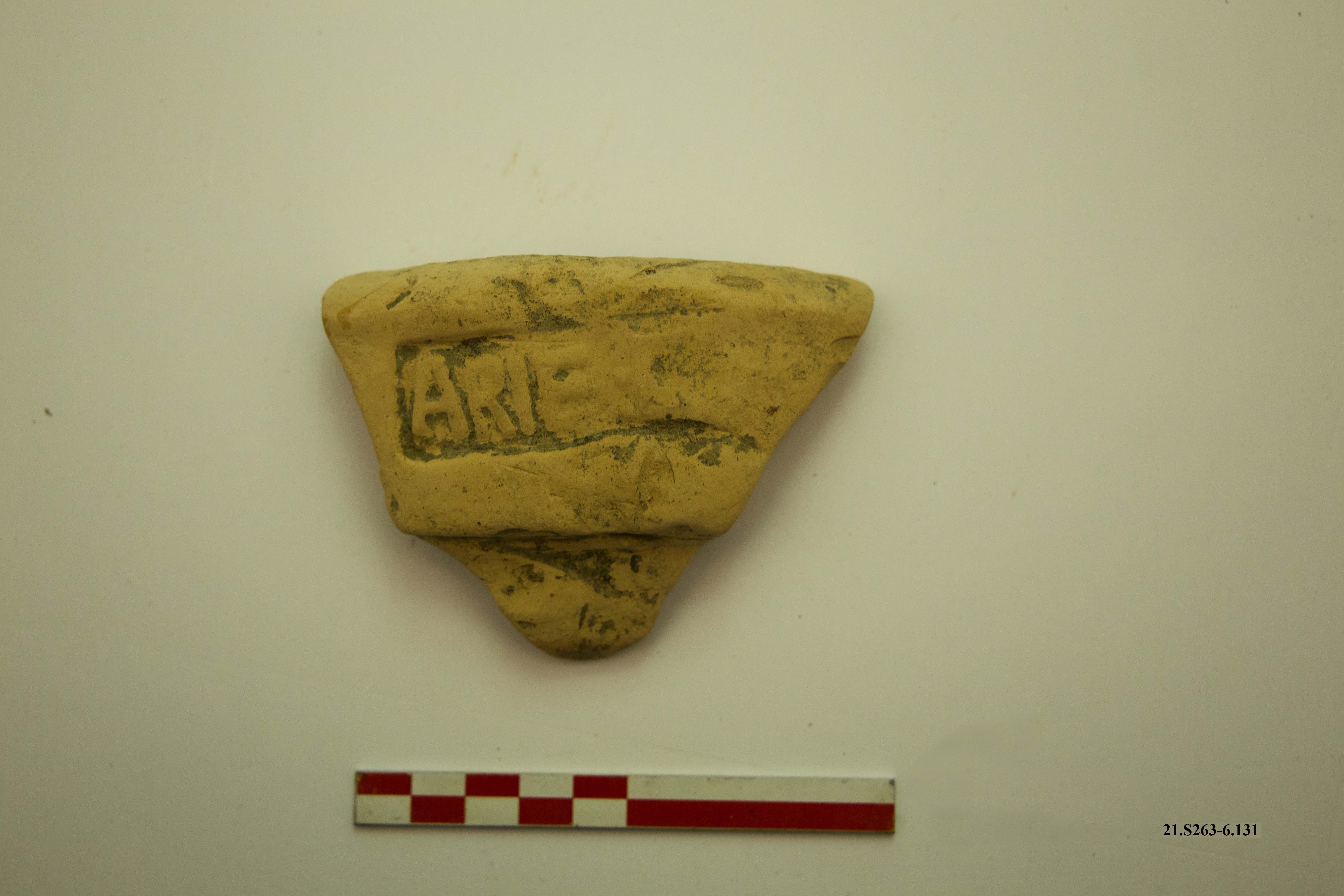 SINGOLO OGGETTO/ anfora, SECOLI/ I a.C