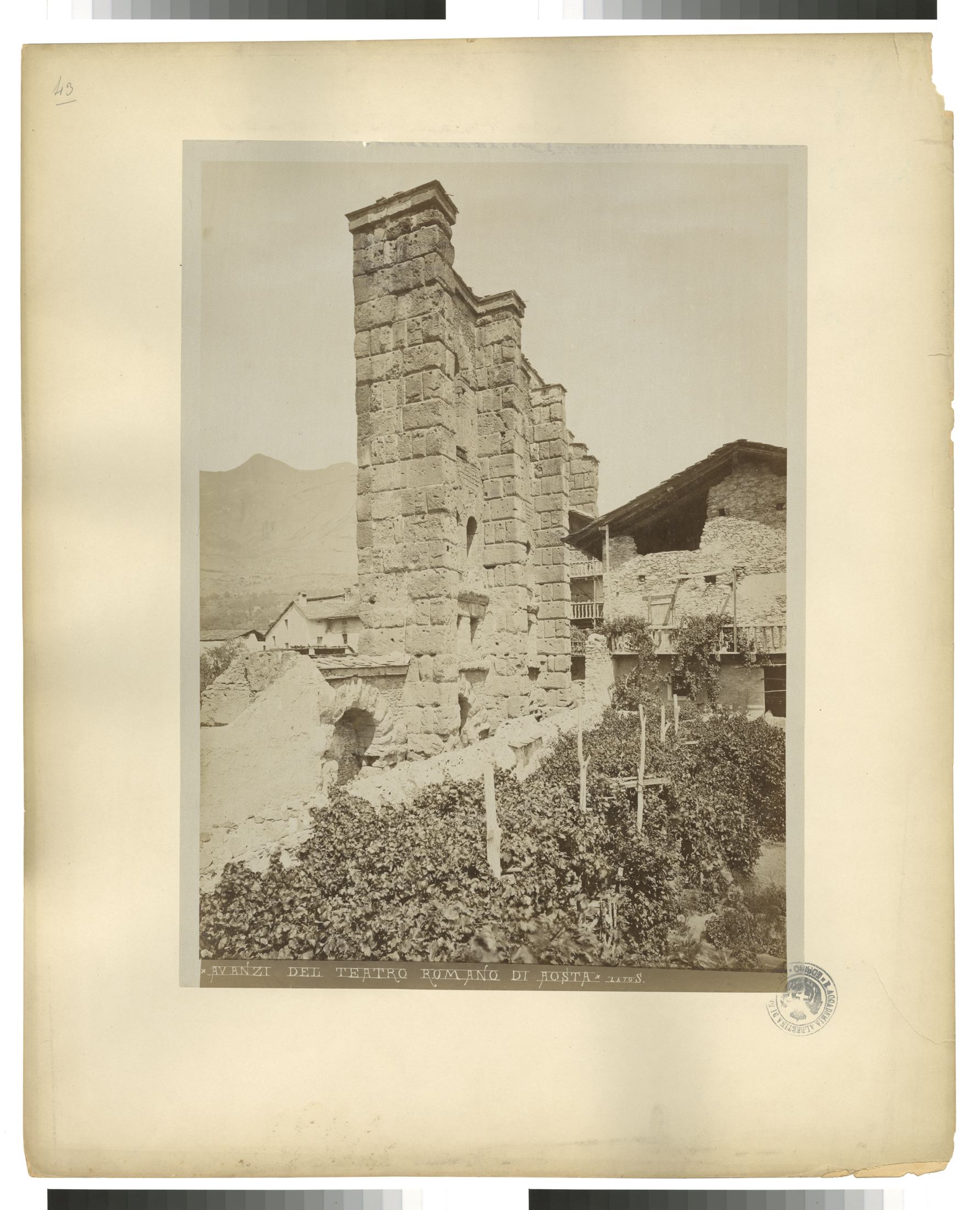 Patrimonio culturale - Campagna documentaria - Italia - 1878-1882 – Fotografie (positivo, insieme) di Ecclesia, Vittorio (ultimo quarto XIX)