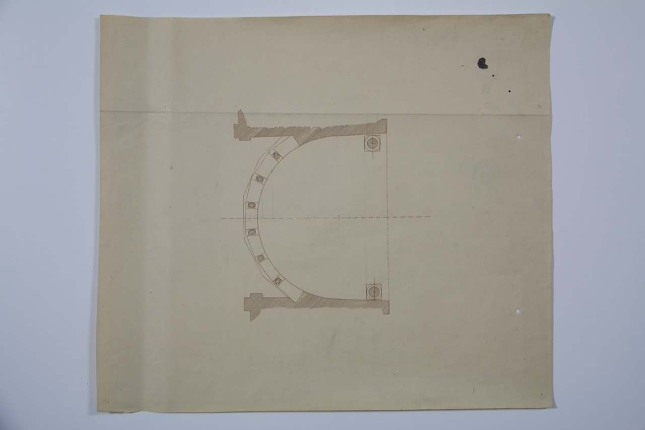 stampa fotomeccanica, Eliografia dell'abside della basilica di San Giovanni Evangelista di Ravenna di Anonimo italiano (XX)
