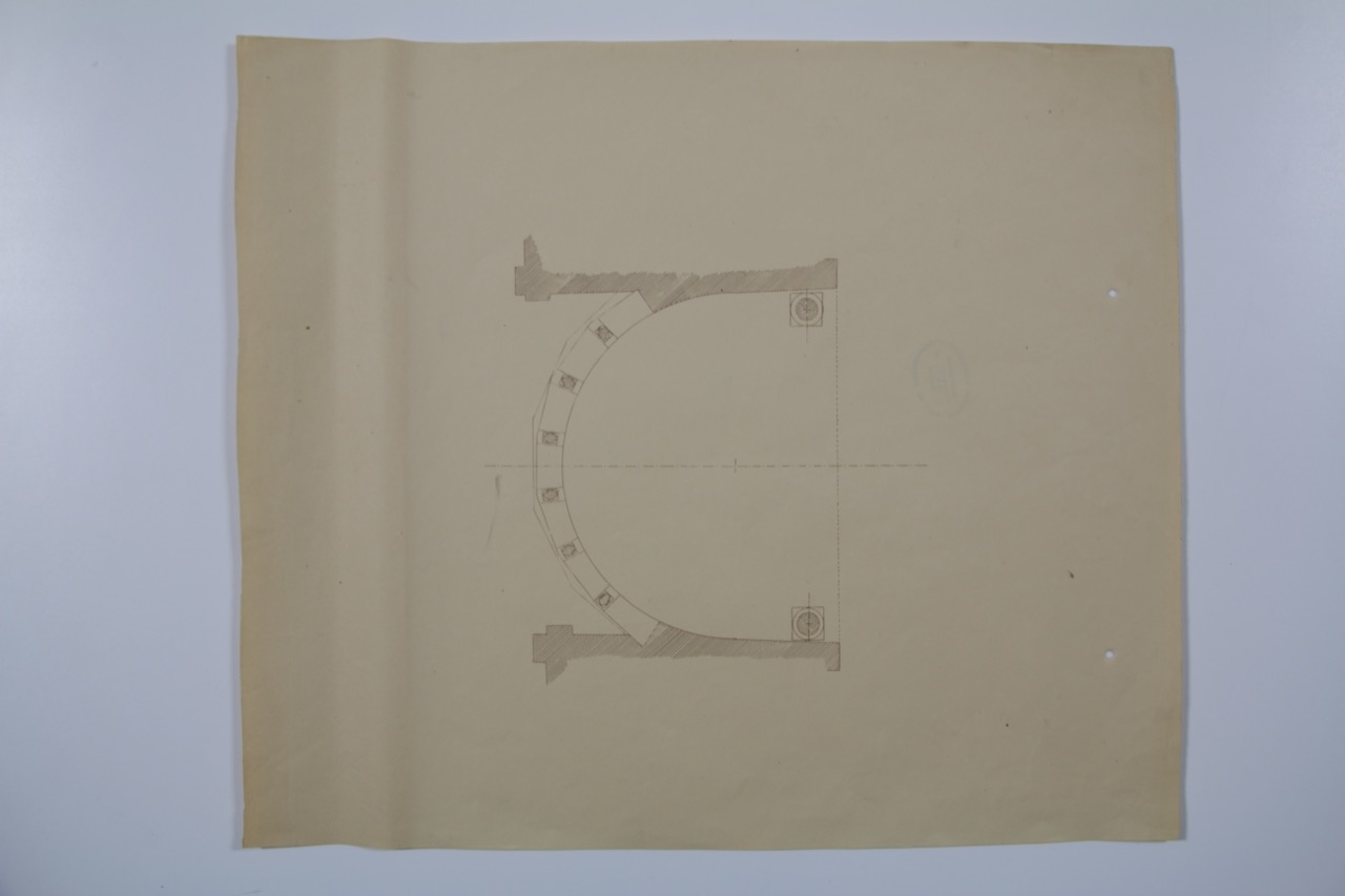 stampa fotomeccanica, Eliografia dell'abside della basilica di San Giovanni Evangelista di Ravenna di Anonimo italiano (XX)