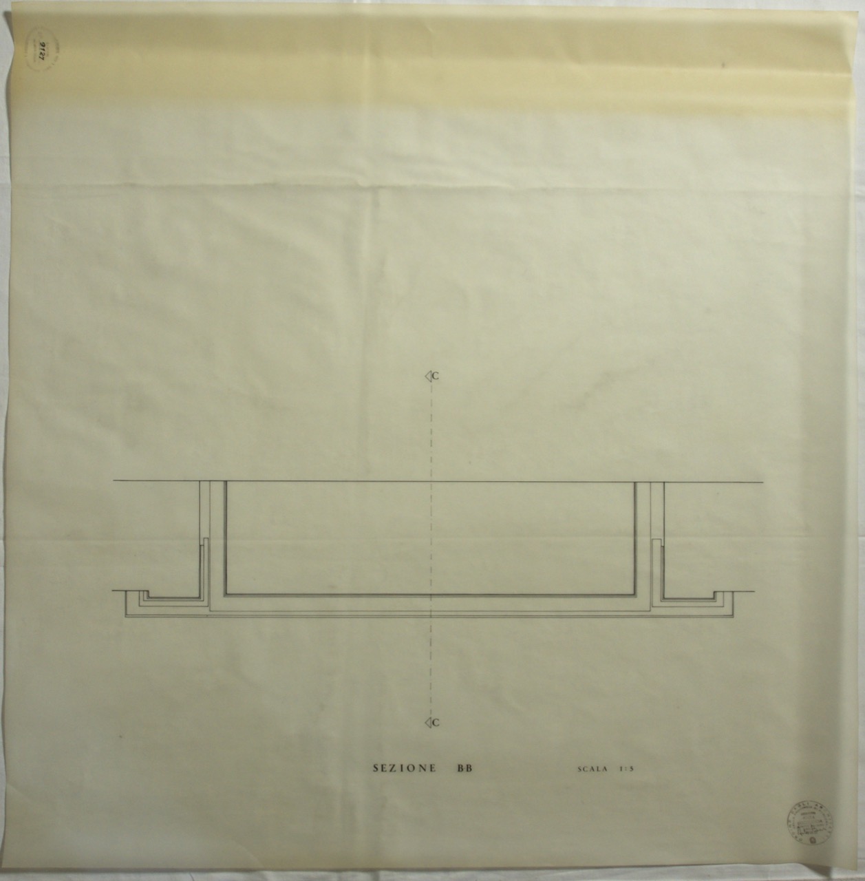 disegno architettonico, Tomba di Barbara Manfredi della abbazia di San Mercuriale di Forlì di Boccuccia, Anita (XX)