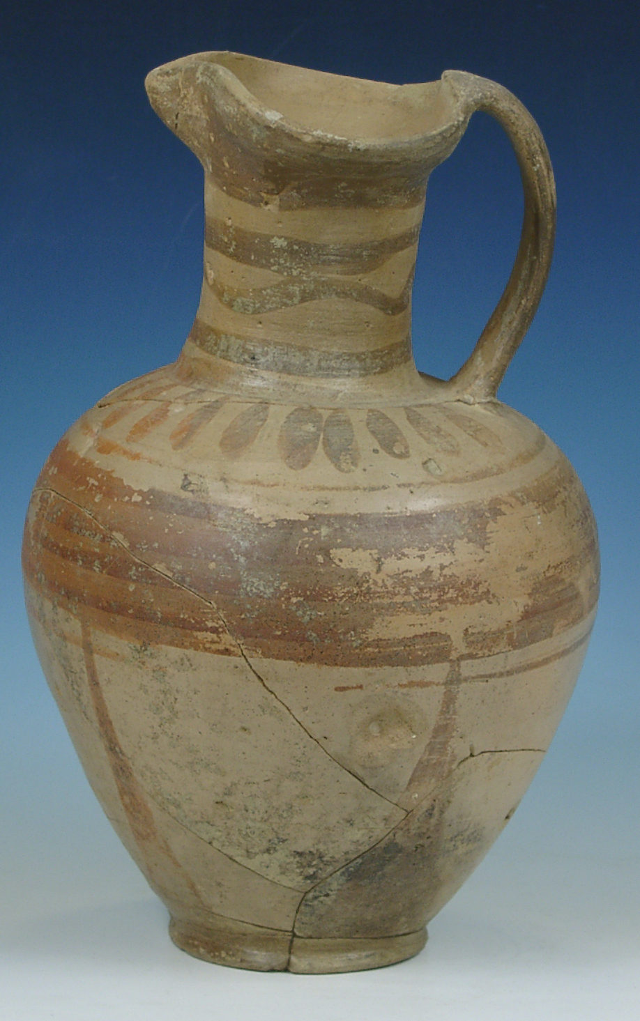 SINGOLO OGGETTO/ oinochoe, SECOLI/ VII a.C