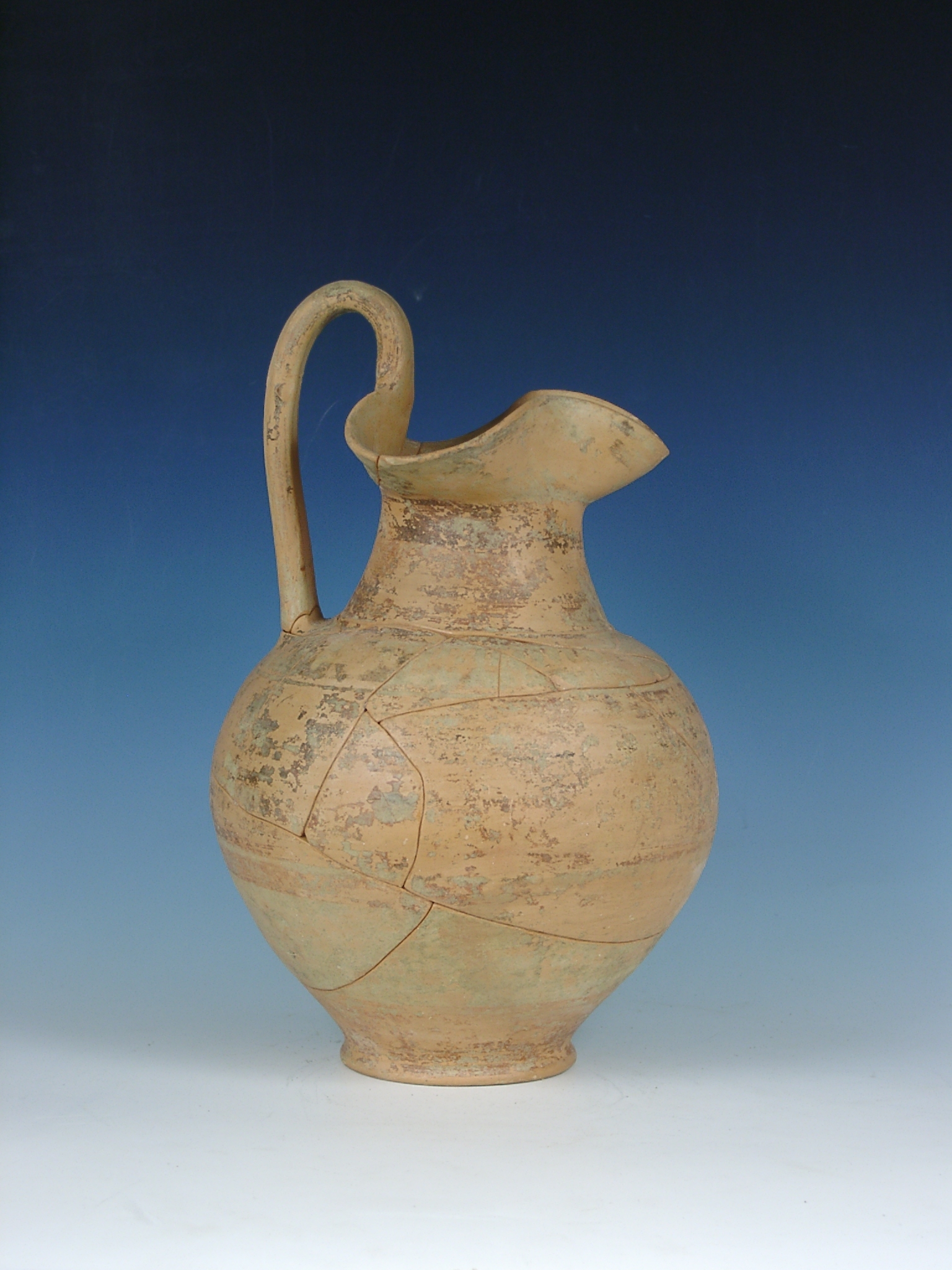 SINGOLO OGGETTO/ oinochoe, SECOLI/ VII a.C