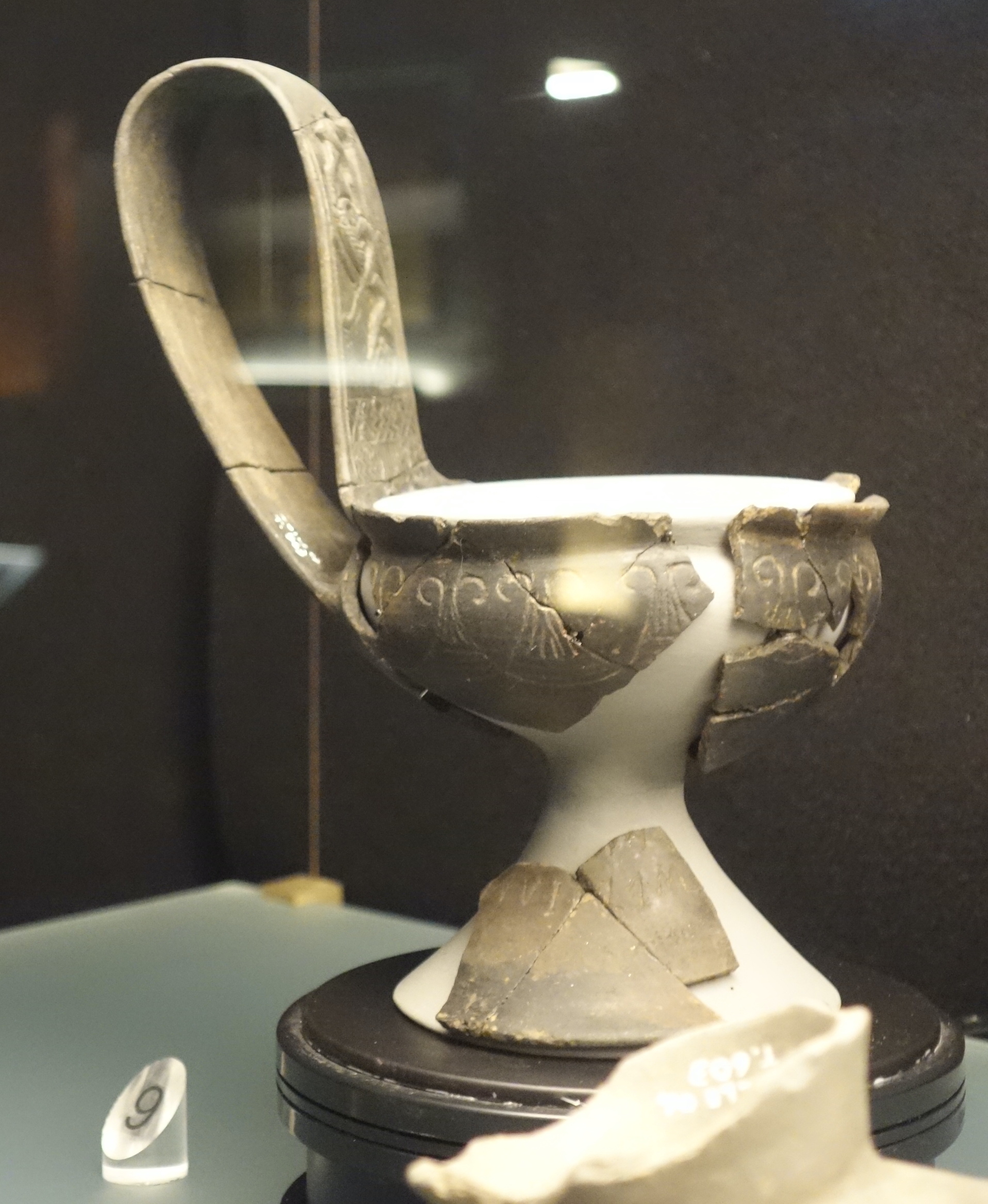 SINGOLO OGGETTO/ kyathos, SECOLI/ VII a.C