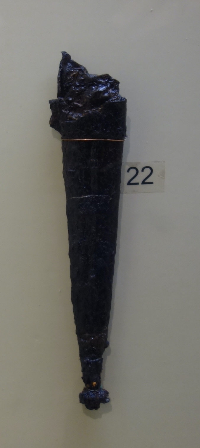 SINGOLO OGGETTO/ pugnale, SECOLI/ VII a.C