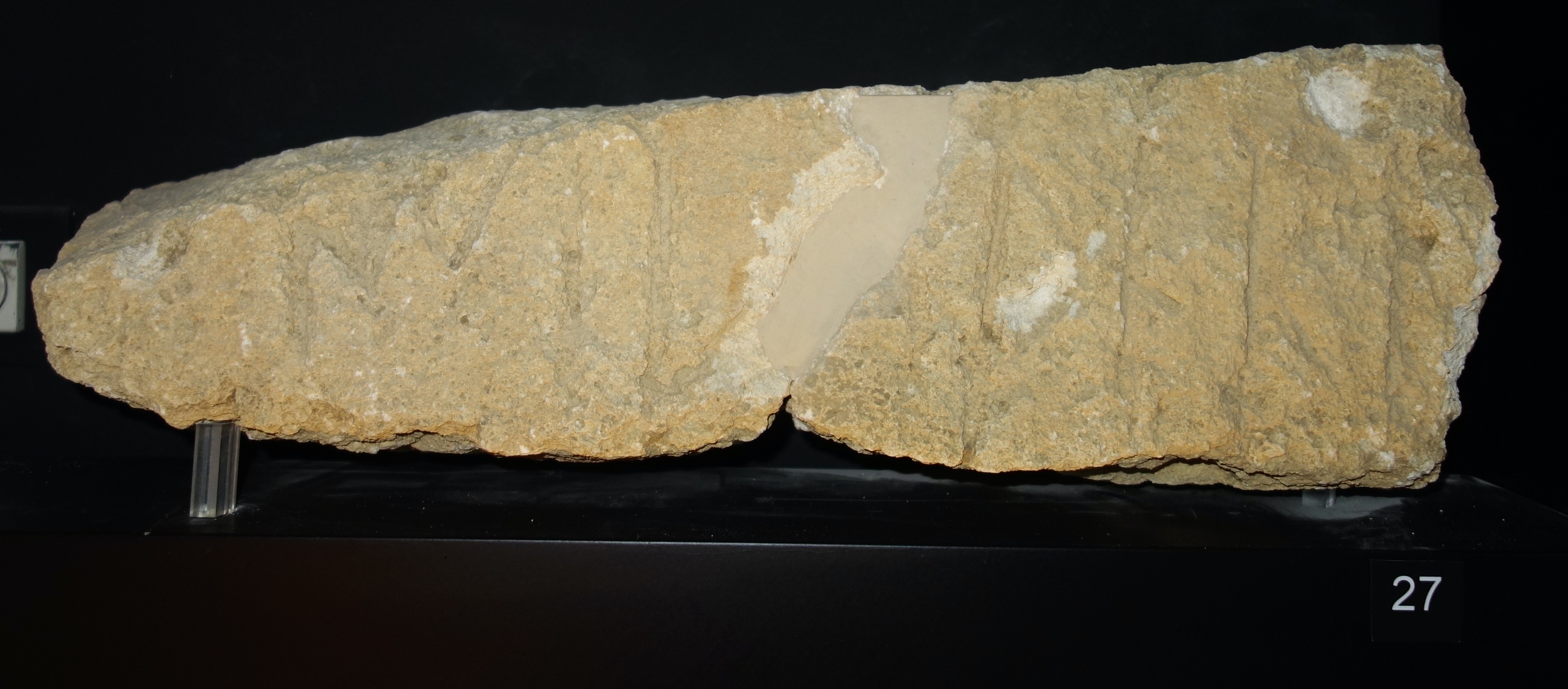 SINGOLO OGGETTO/ architrave, SECOLI/ VI a.C