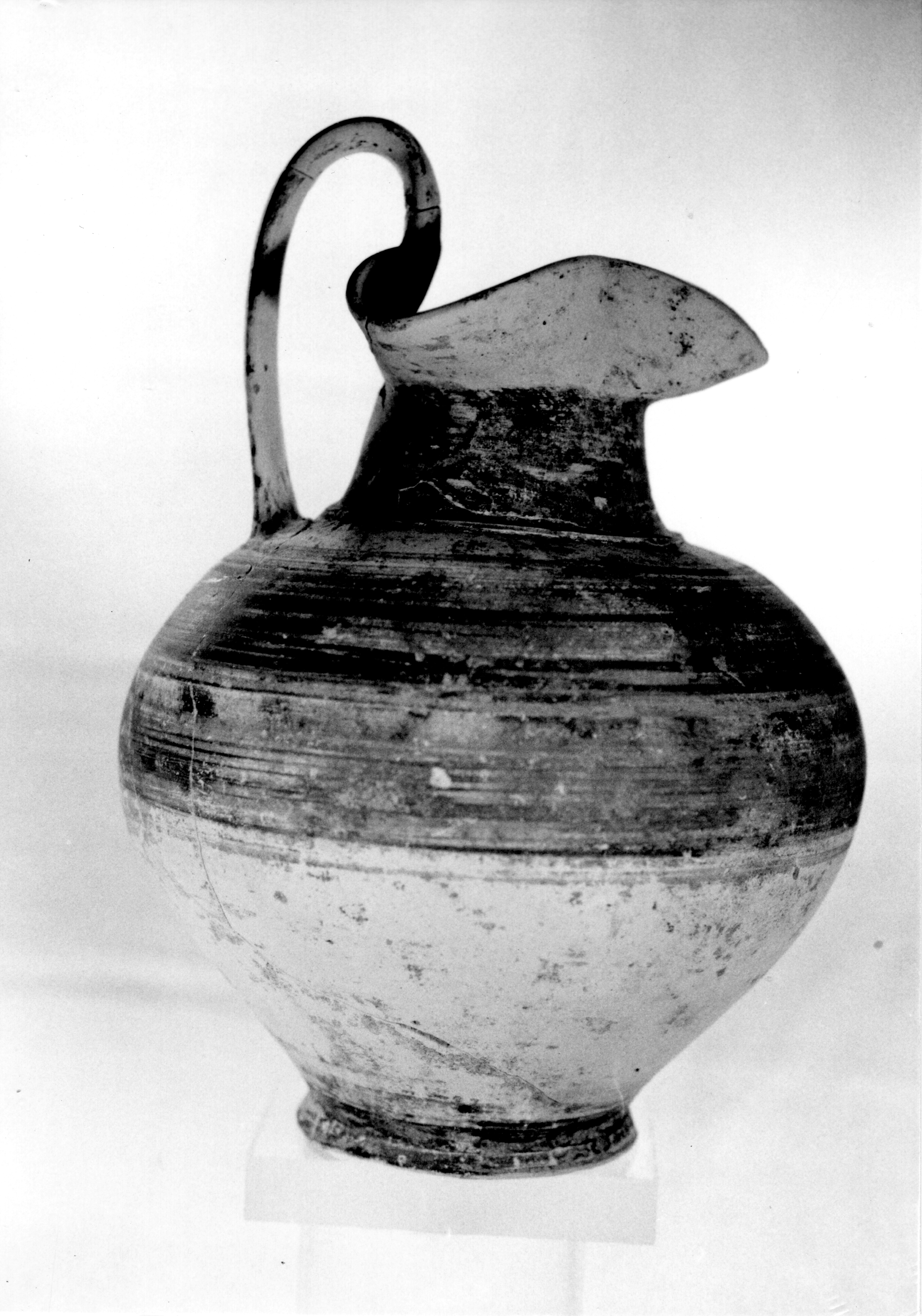 SINGOLO OGGETTO/ oinochoe, SECOLI/ VI a.C