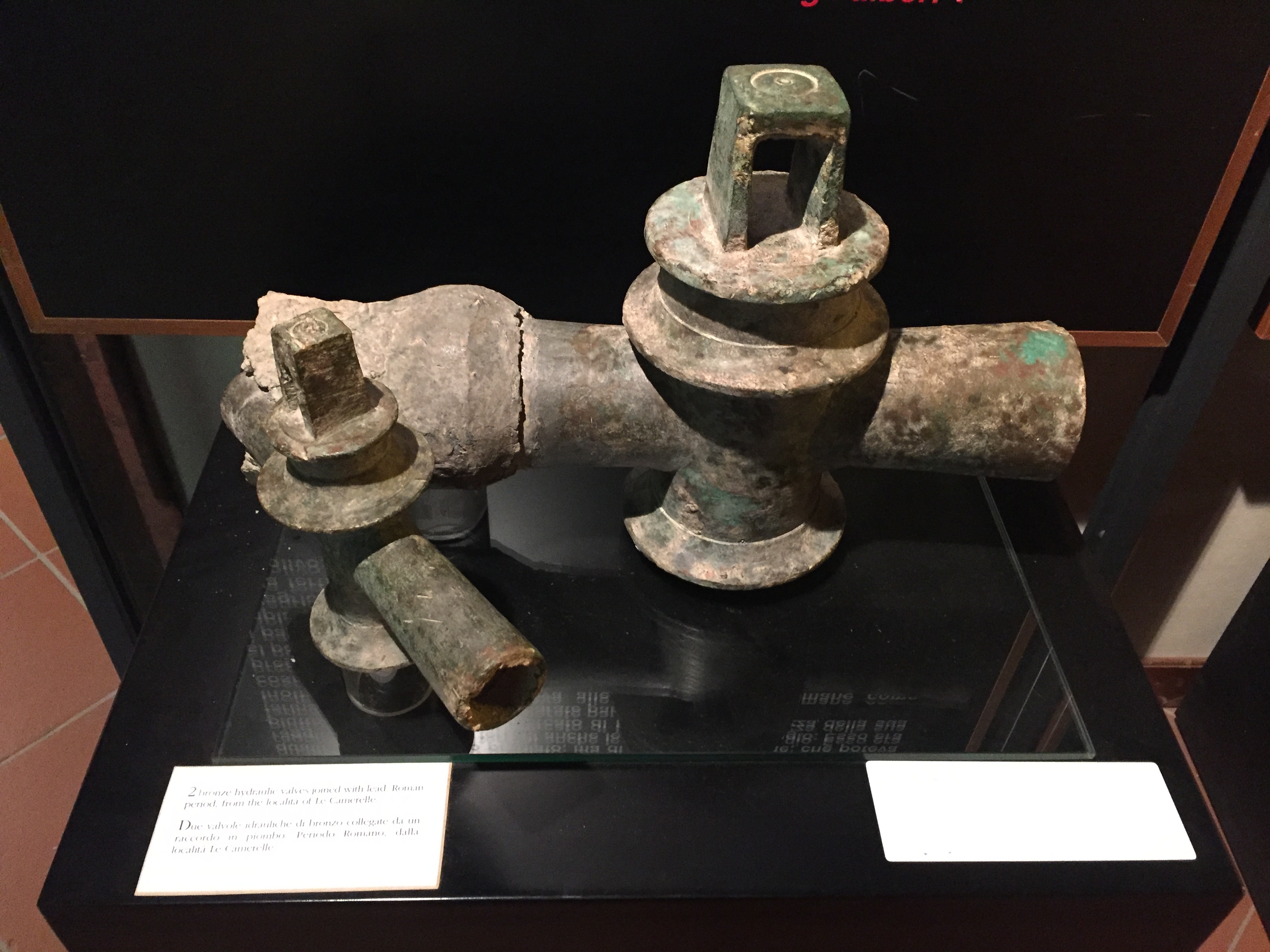 SINGOLO OGGETTO/ rubinetto, SECOLI/ I