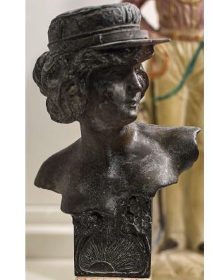 busto di Anita Garibaldi (scultura) di Corrado Betta (attribuito) (inizio XX)