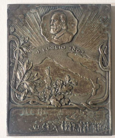 memoria del primo centenario della nascita di Garibaldi (medaglia) - ambito italiano (inizio XX)