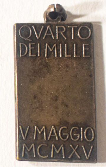 medaglia - ambito italiano (prima metà XX)