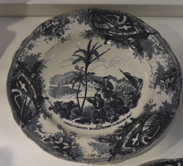 piatto - ambito italiano (seconda metà XIX)