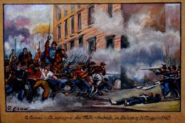 Entrata in Palermo (dipinto, serie) di Quinto Cenni (attribuito) (seconda metà XIX)