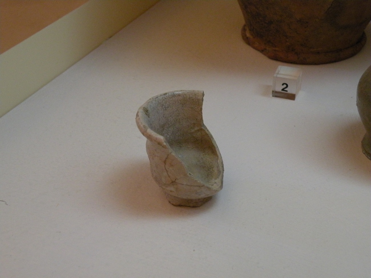 SINGOLO OGGETTO/ bicchiere, SECOLI/ ARCHI DI SECOLI/ XVI-XVIII