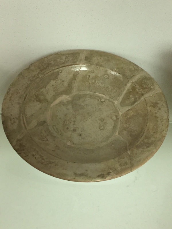 SINGOLO OGGETTO/ piatto, SECOLI/ XVII