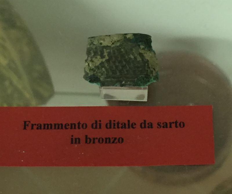 SINGOLO OGGETTO/ ditale, PERIODIZZAZIONI/ STORIA/ Età moderna