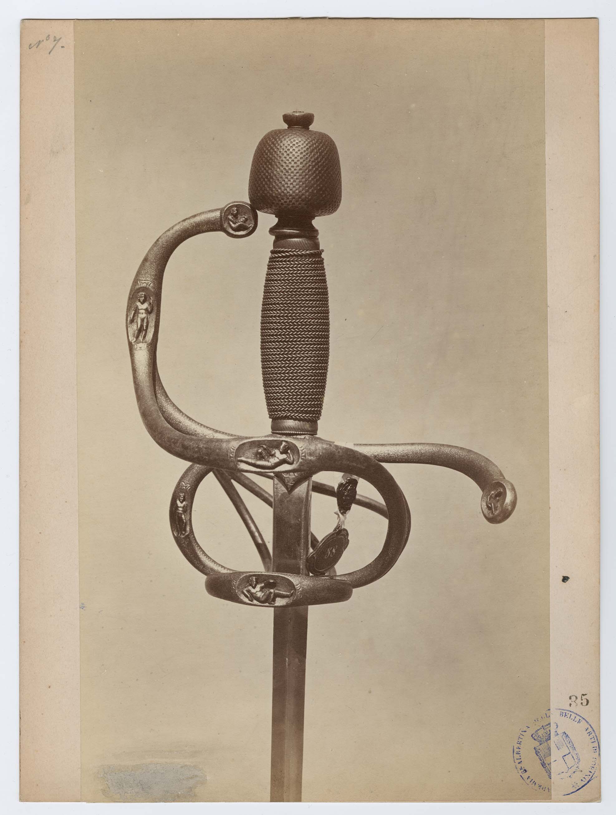 Torino - Armeria Reale - Armi bianche lunghe - Strisce - G172 (positivo) di Anonimo (terzo quarto XIX)