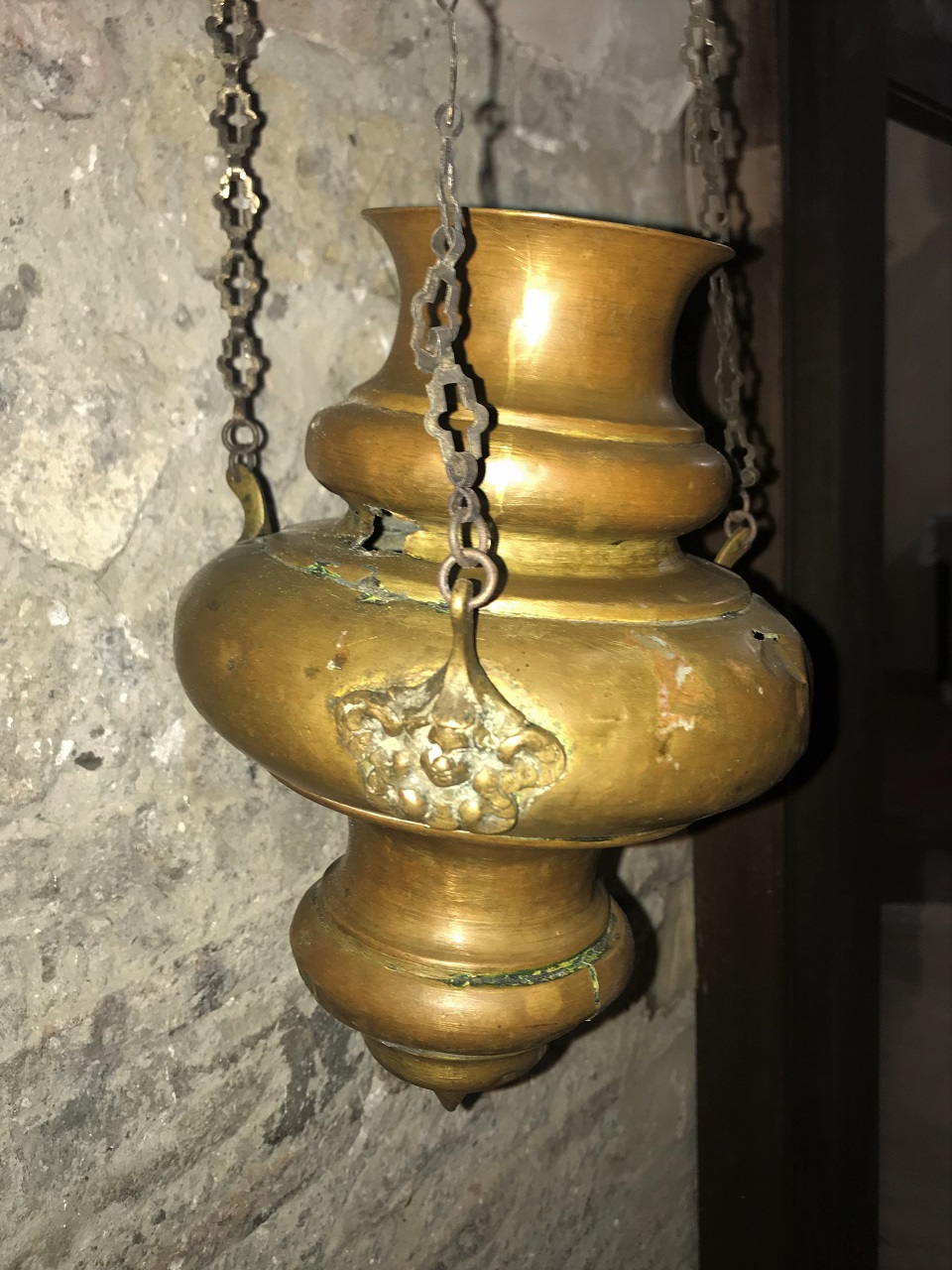 Cherubini (lampada pensile - a vaso, opera isolata) - bottega Italia centrale (secc. XVIII)