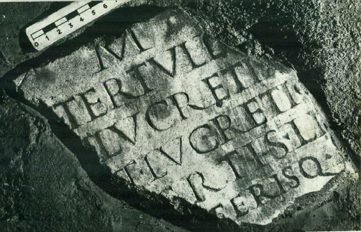 SINGOLO OGGETTO/ stele, SECOLI/ II