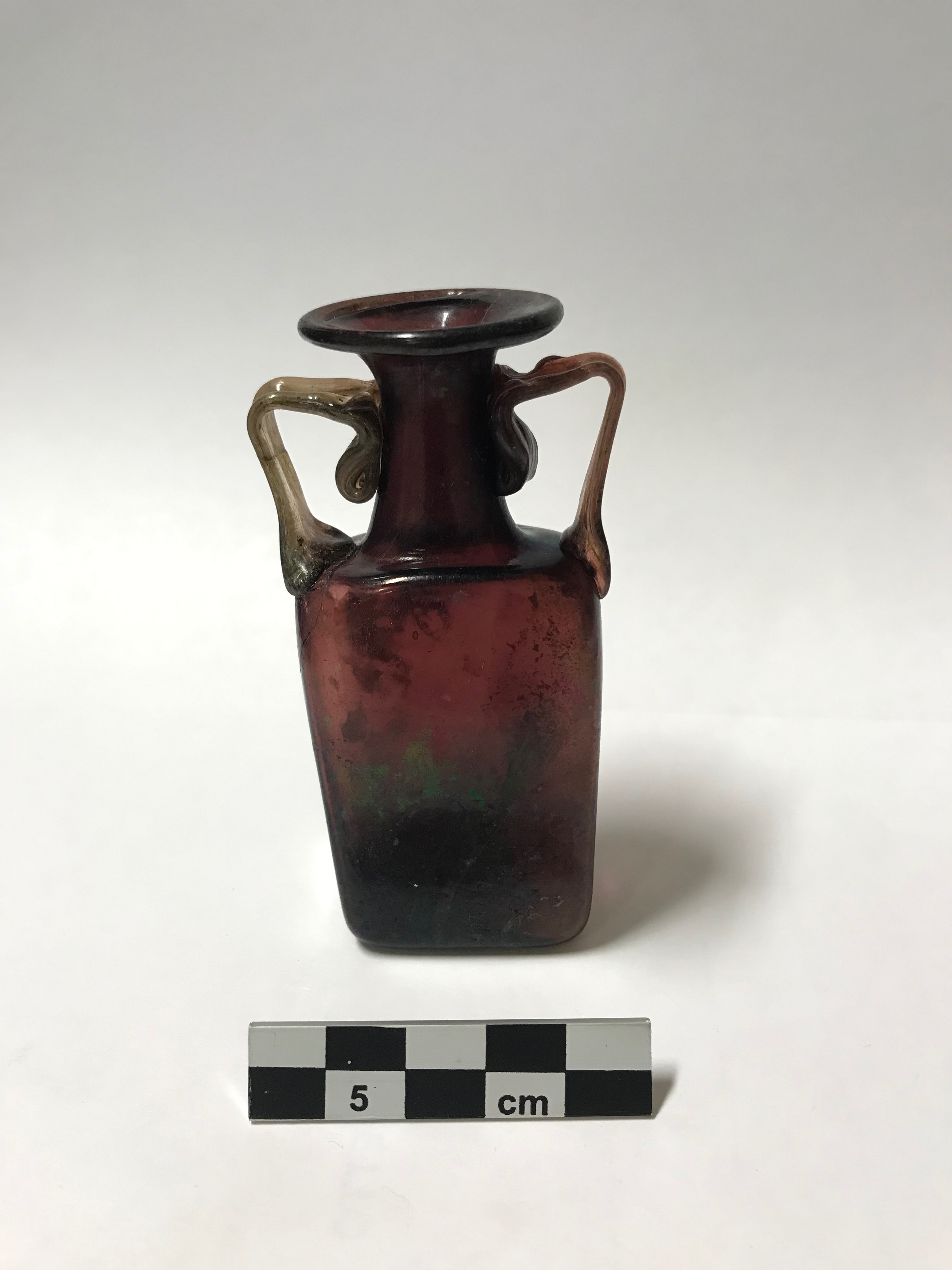 SINGOLO OGGETTO/ balsamario, SECOLI/ II, SECOLI/ III