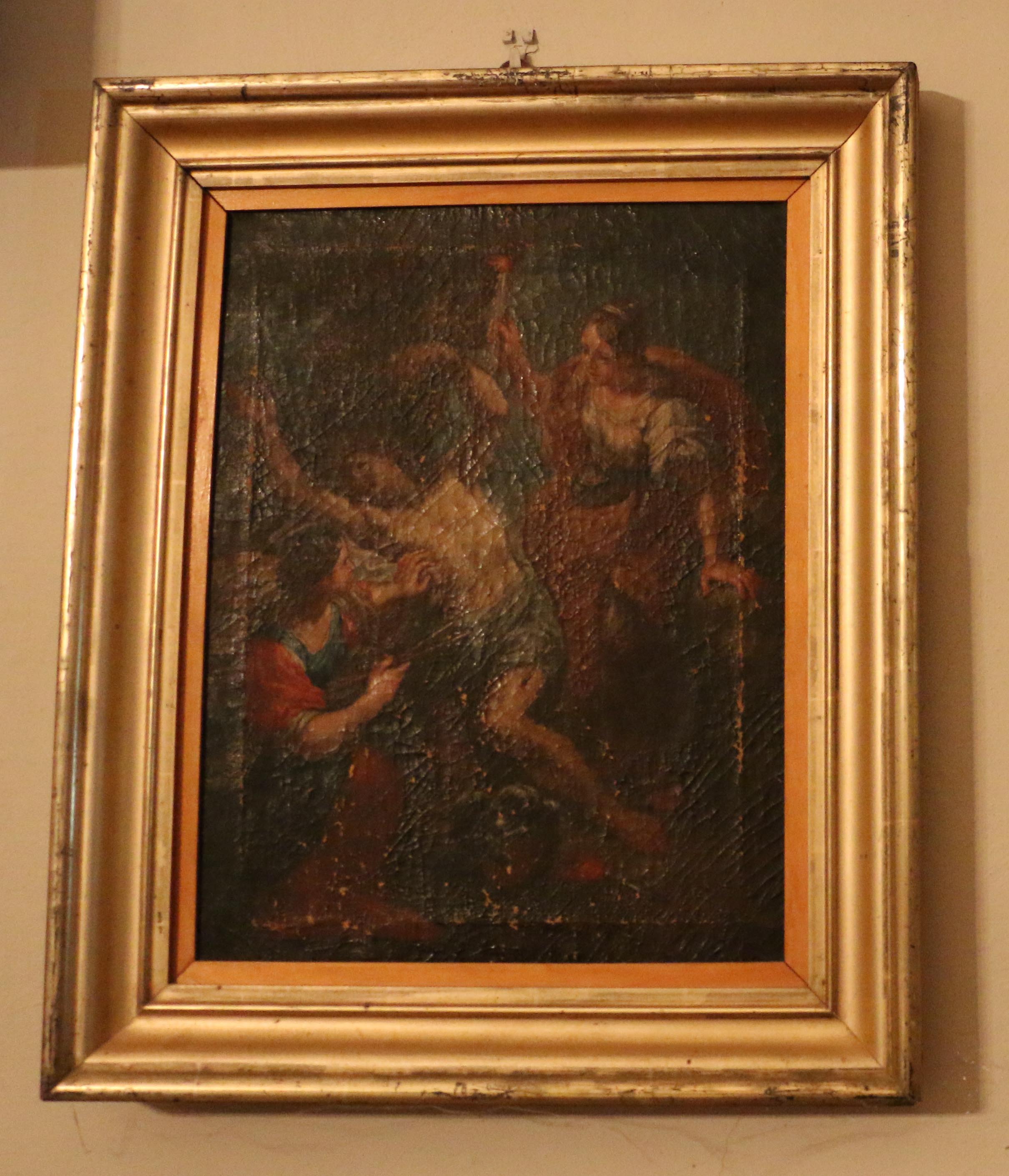 San Sebastiano curato da Irene (dipinto, opera isolata) - ambito italiano (seconda metà XVIII)