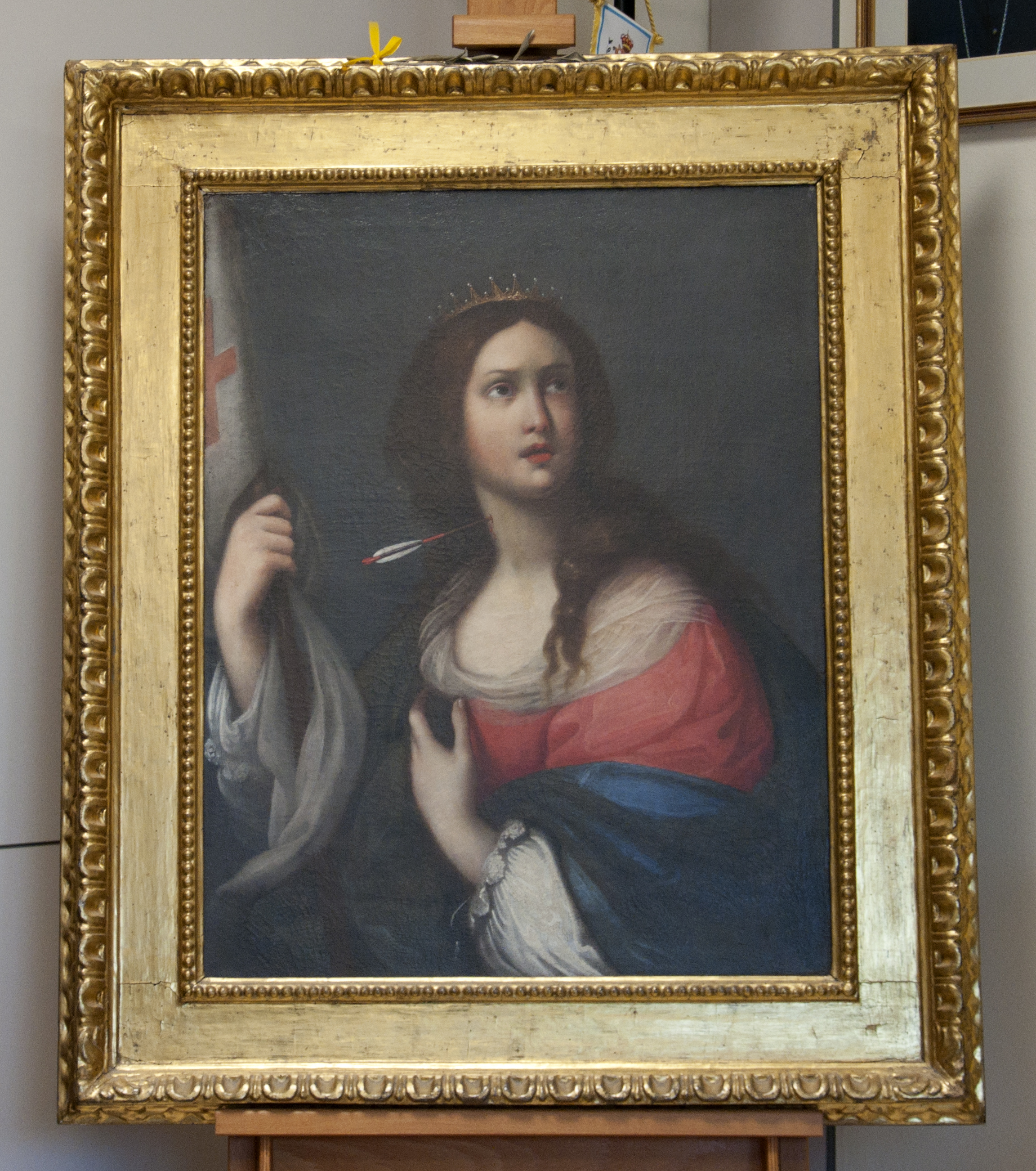 Sant'Orsola (dipinto, opera isolata) di Paggi Giovanni Battista (attribuito) (XVI-XVII)