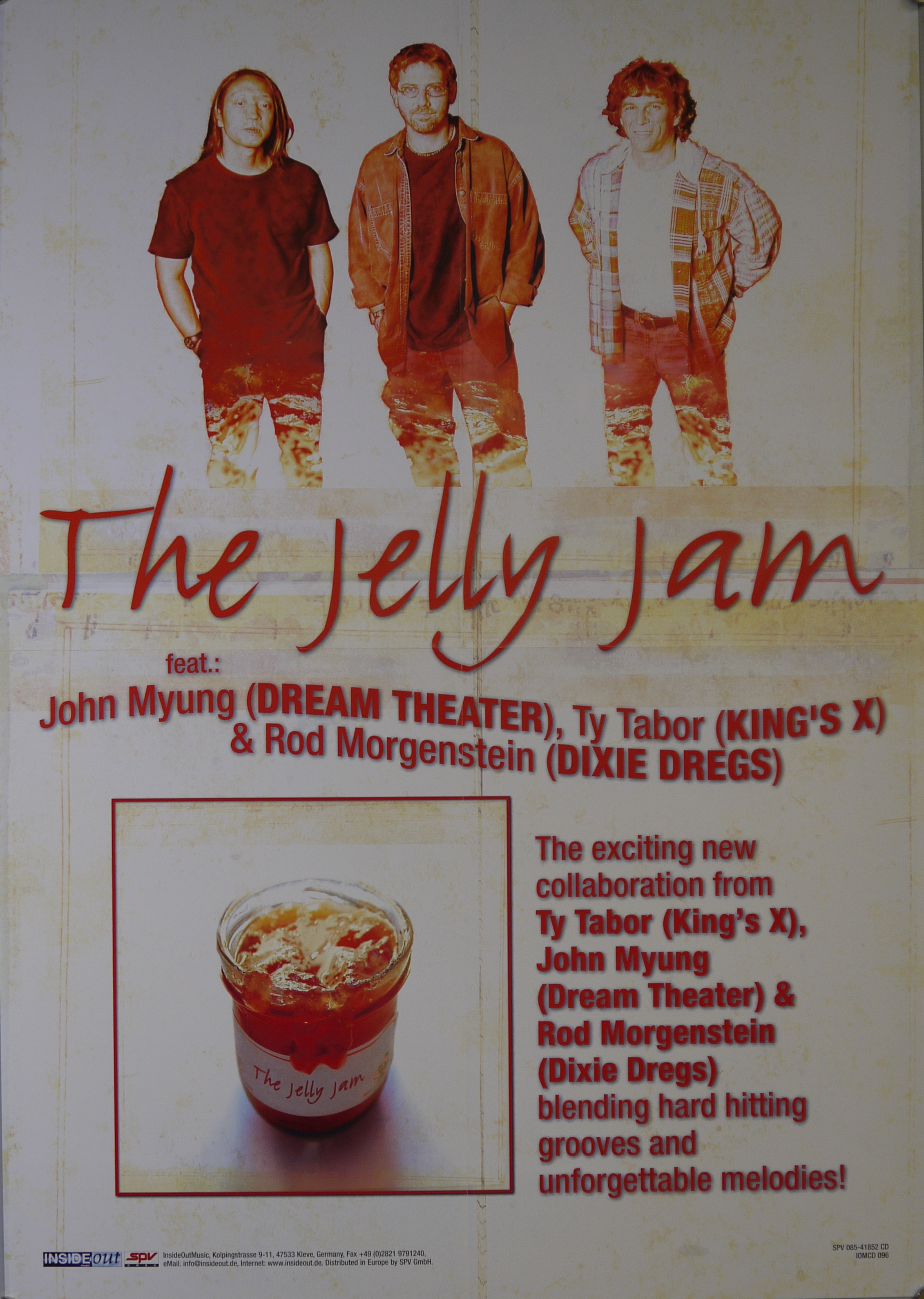 Ritratto fotografico dei The Jelly Jam (manifesto) - ambito statunitense (inizio XXI)