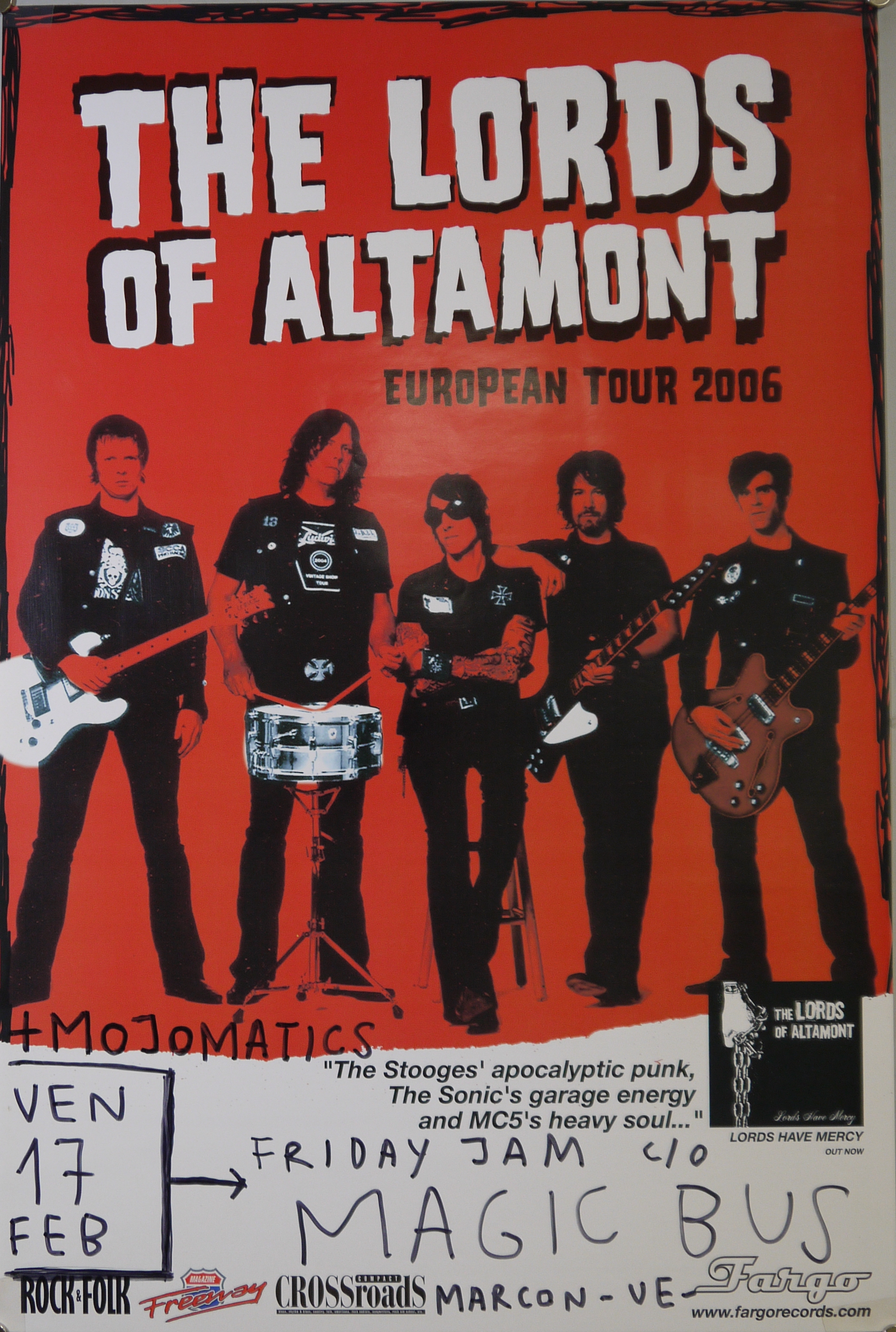 Ritratto fotografico dei The Lords of Altamont (manifesto) - ambito francese (inizio XXI)