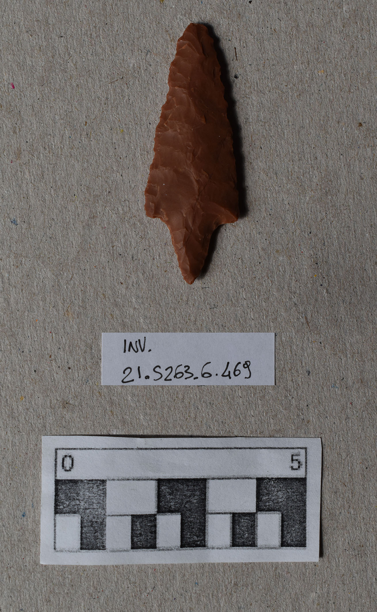 punta/ di freccia (PERIODIZZAZIONI/ PREISTORIA/ Età del Rame)