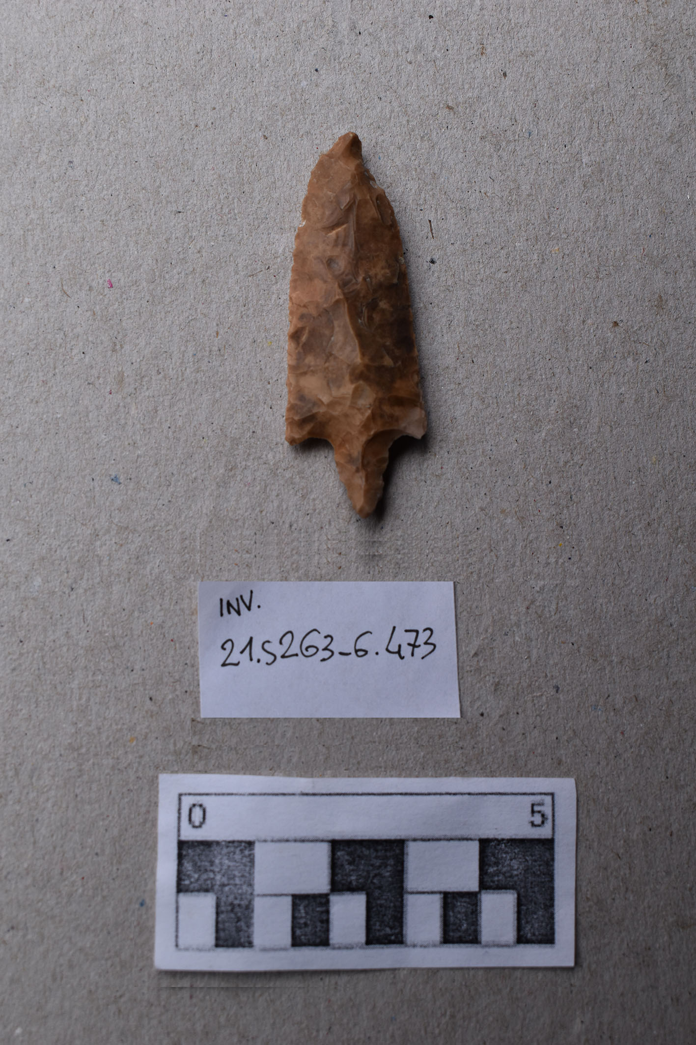 punta/ di freccia (PERIODIZZAZIONI/ PREISTORIA/ Età del Rame)