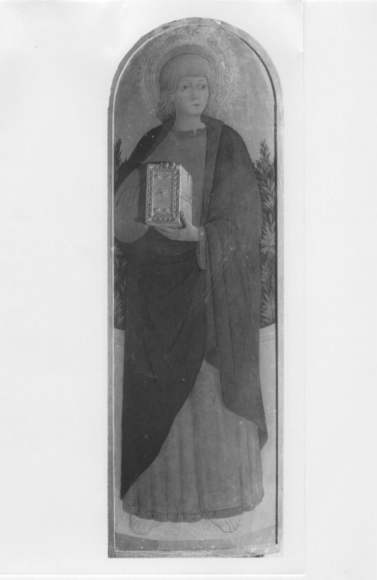 San Giovanni Evangelista (dipinto) di Maestro dei Cartellini (metà XV)